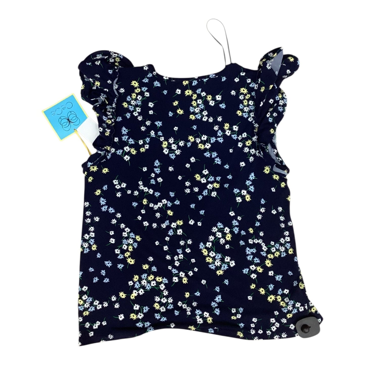 Top Ss By Cece In Blue & Yellow, Size:S
