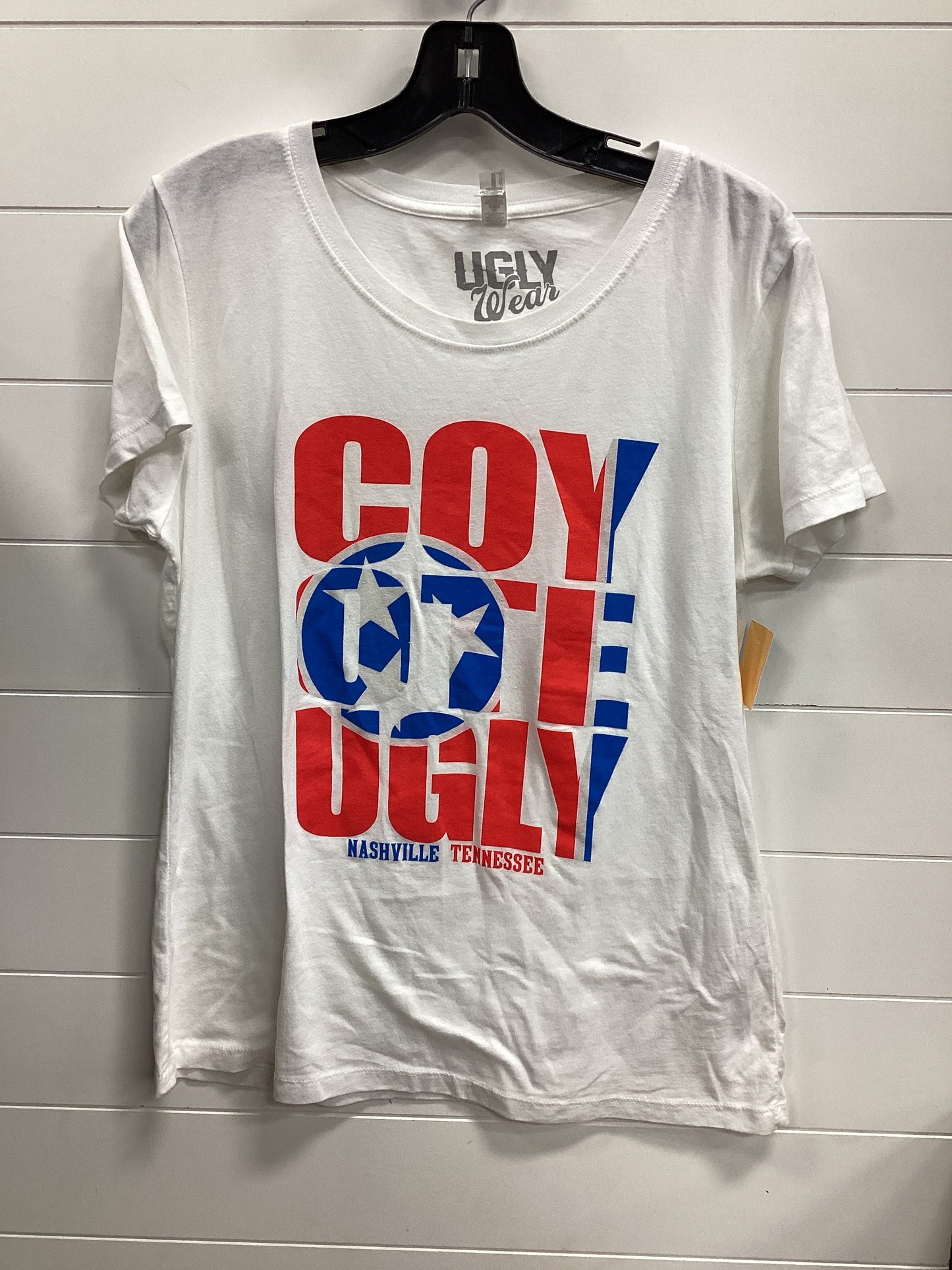 Top Ss By Cmc In White, Size:1X