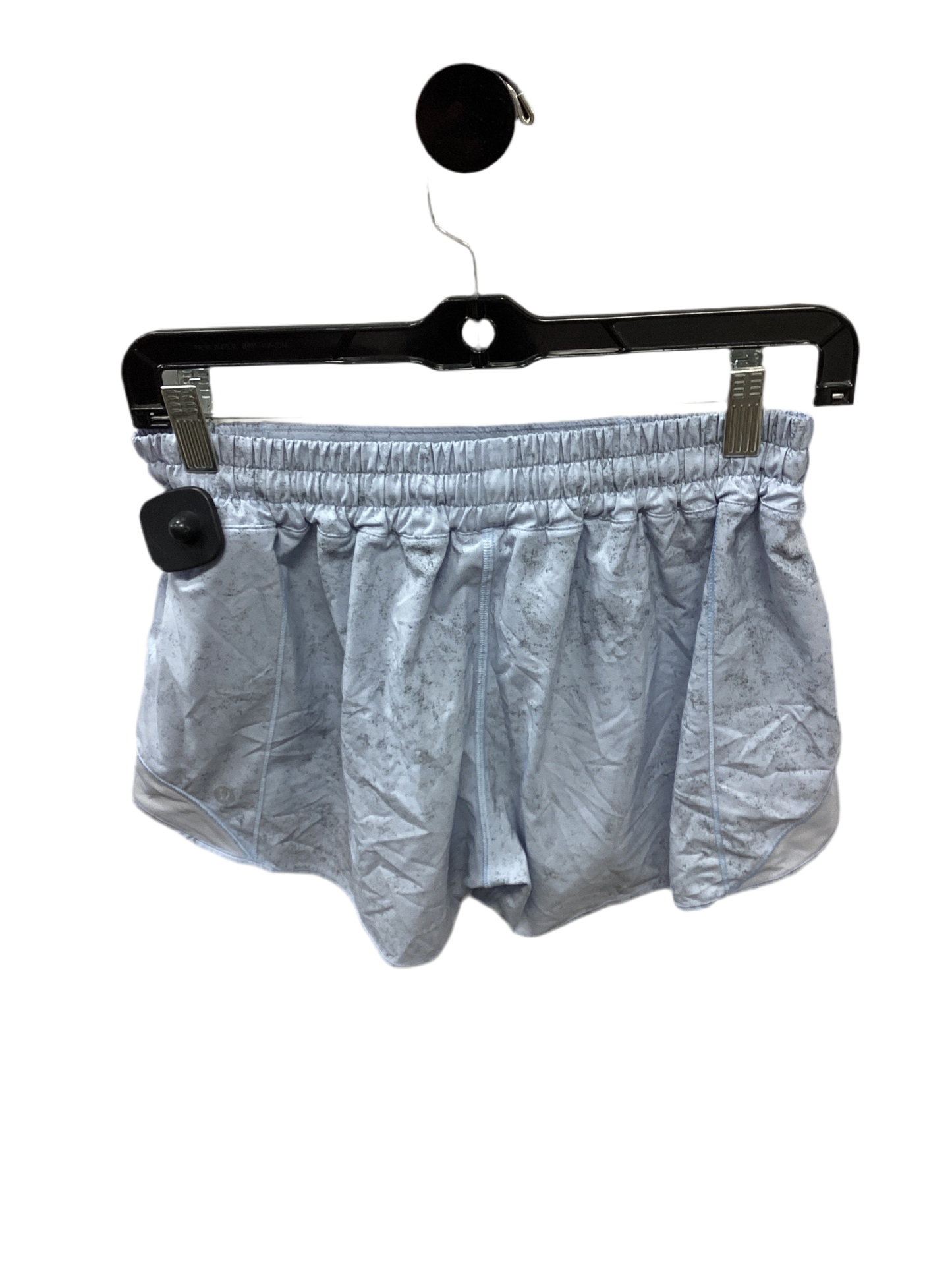 Athletic Shorts By Lululemon In Blue, Size:8