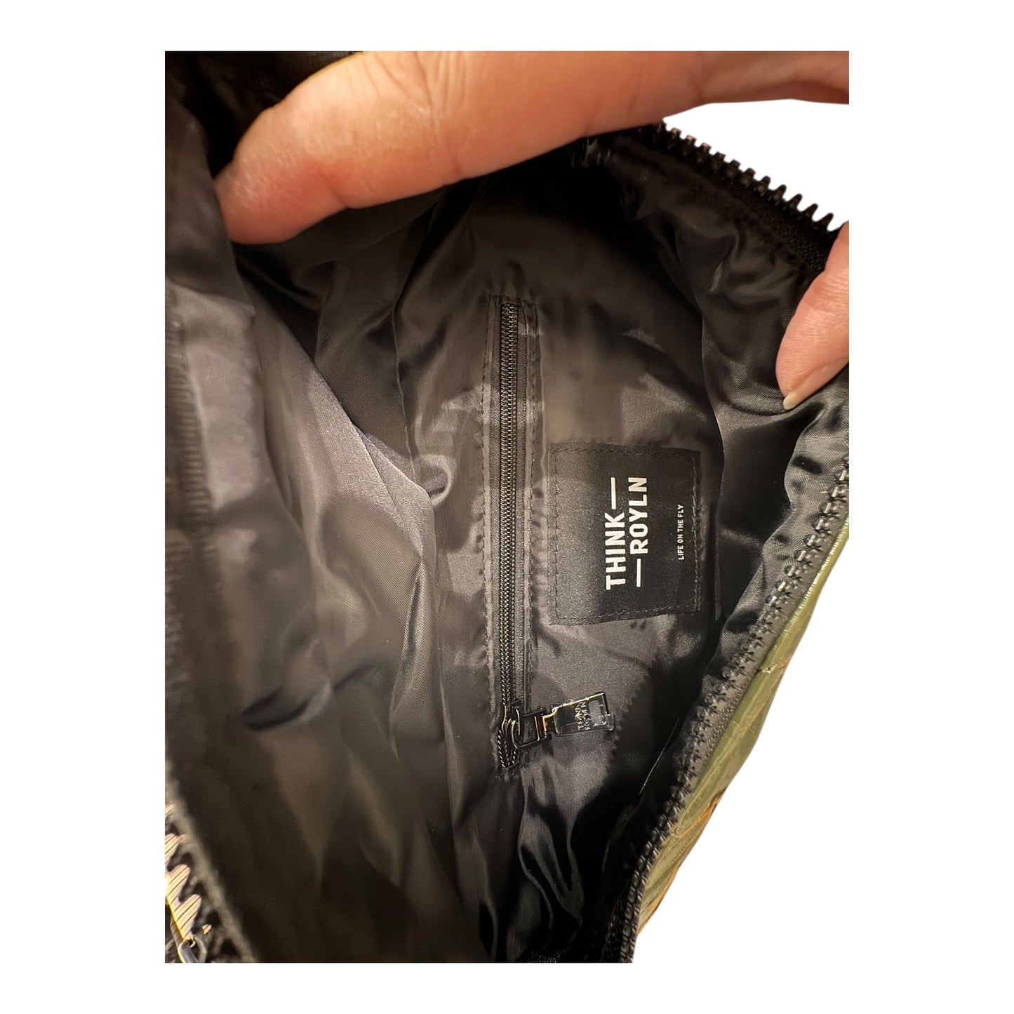 Belt Bag By Think Royln In Green, Size:Medium