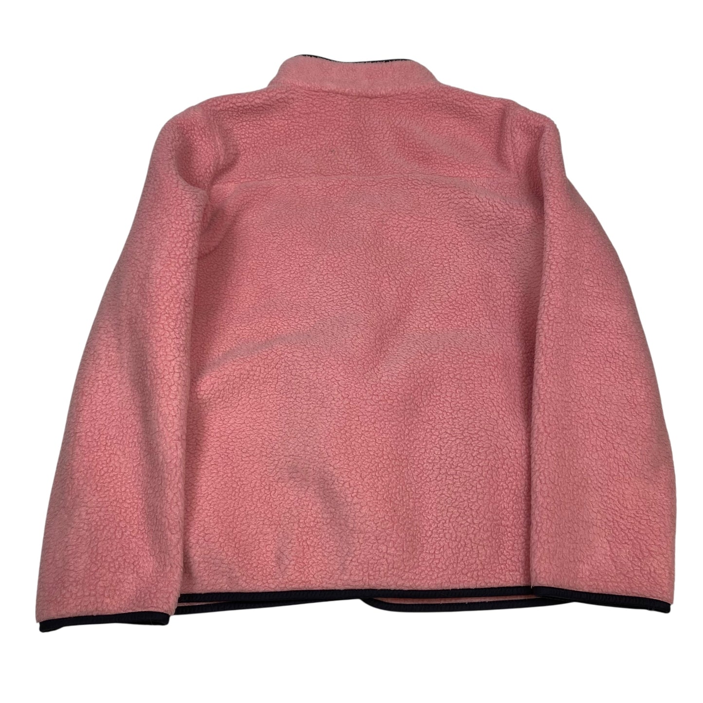 Jacket Fleece By Talbots In Pink, Size:Xl