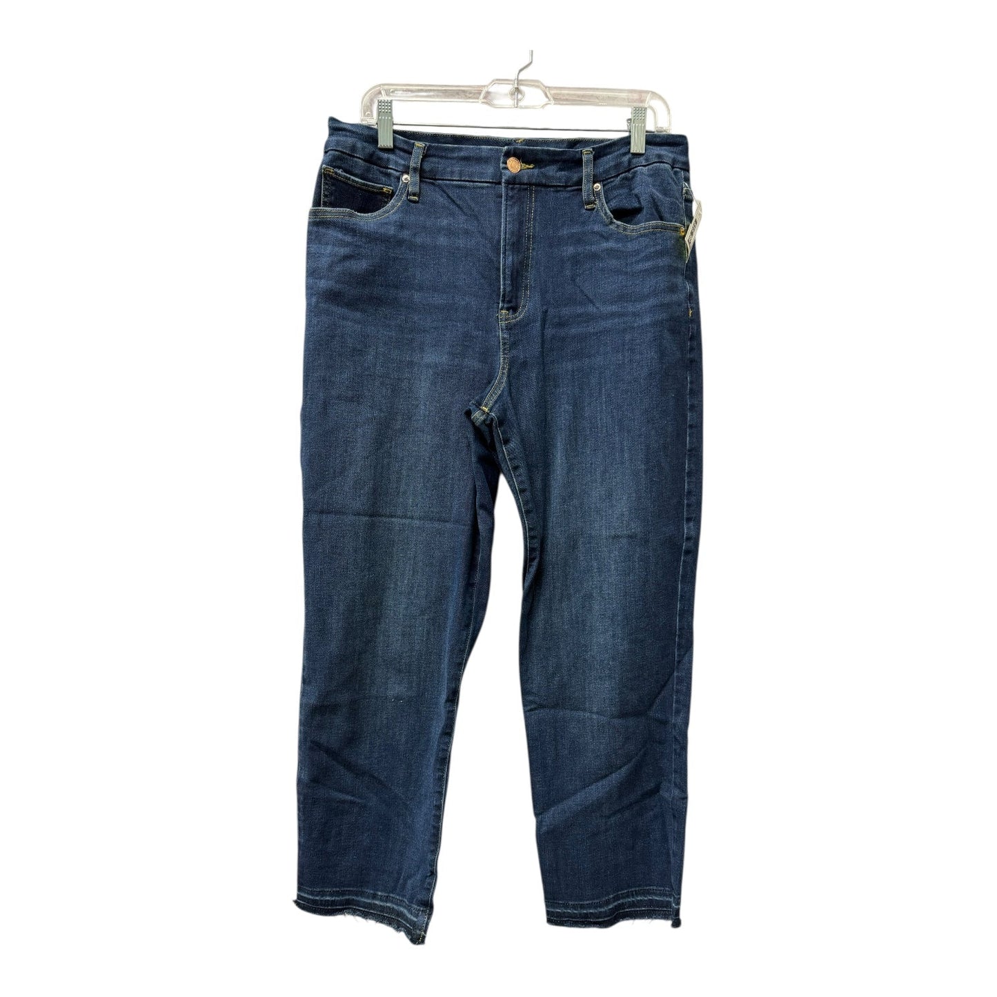 Jeans Straight By Express In Blue, Size:12