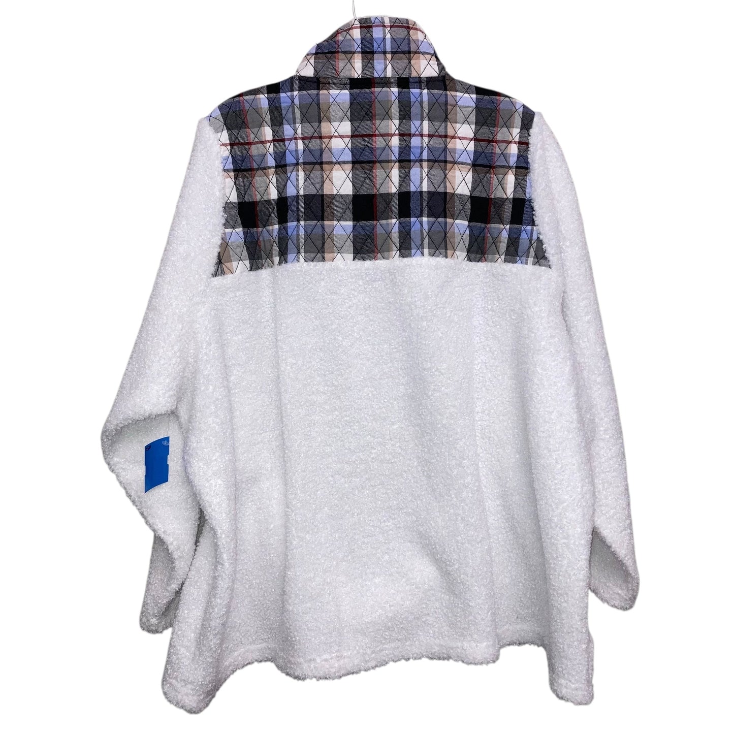 Jacket Fleece By Vera Bradley In White, Size:3X