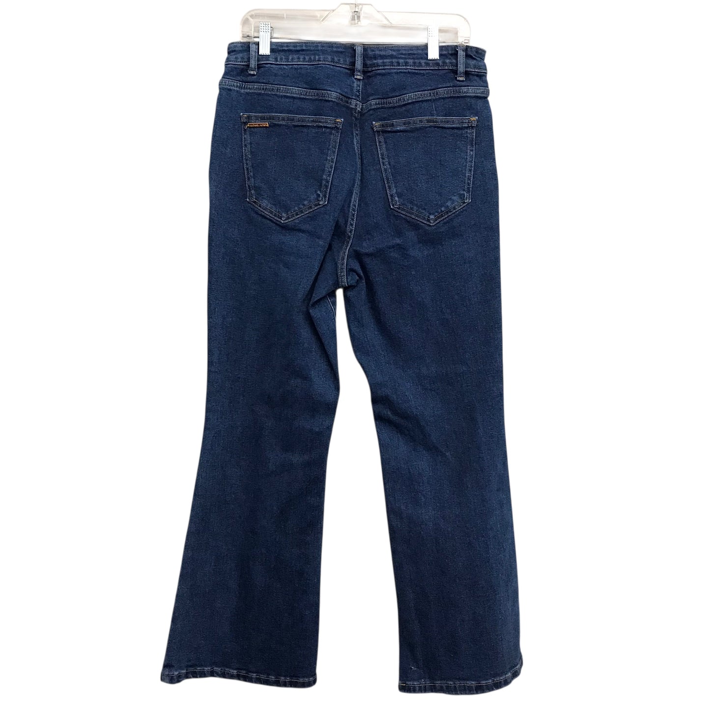 Jeans Wide Leg By Michael By Michael Kors In Blue Denim, Size:12