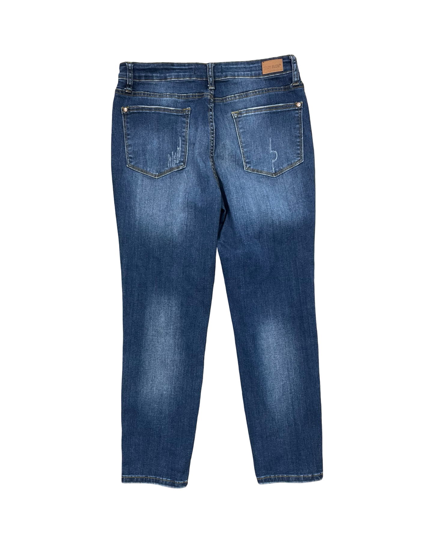 Jeans Boot Cut By Judy Blue In Blue Denim, Size:12