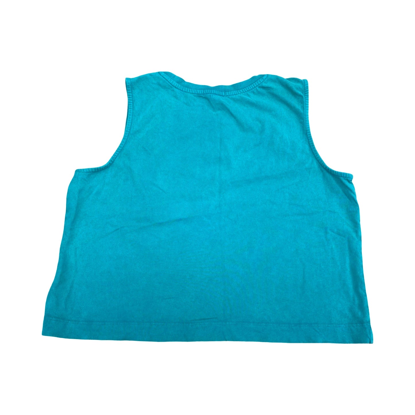 Top Sleeveless Basic By Z Supply In Teal, Size:L