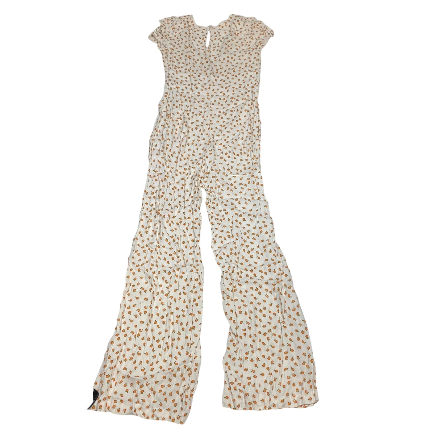 Jumpsuit By Free People In Cream & Orange, Size:S