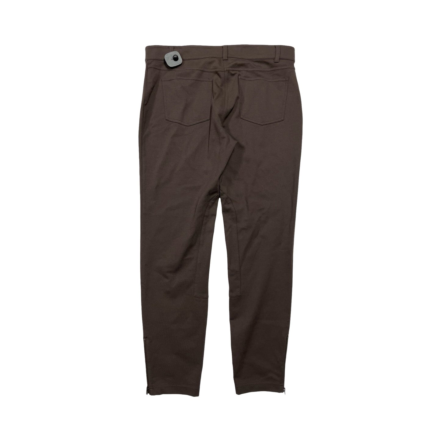 Pants Designer By Eileen Fisher In Brown, Size:M