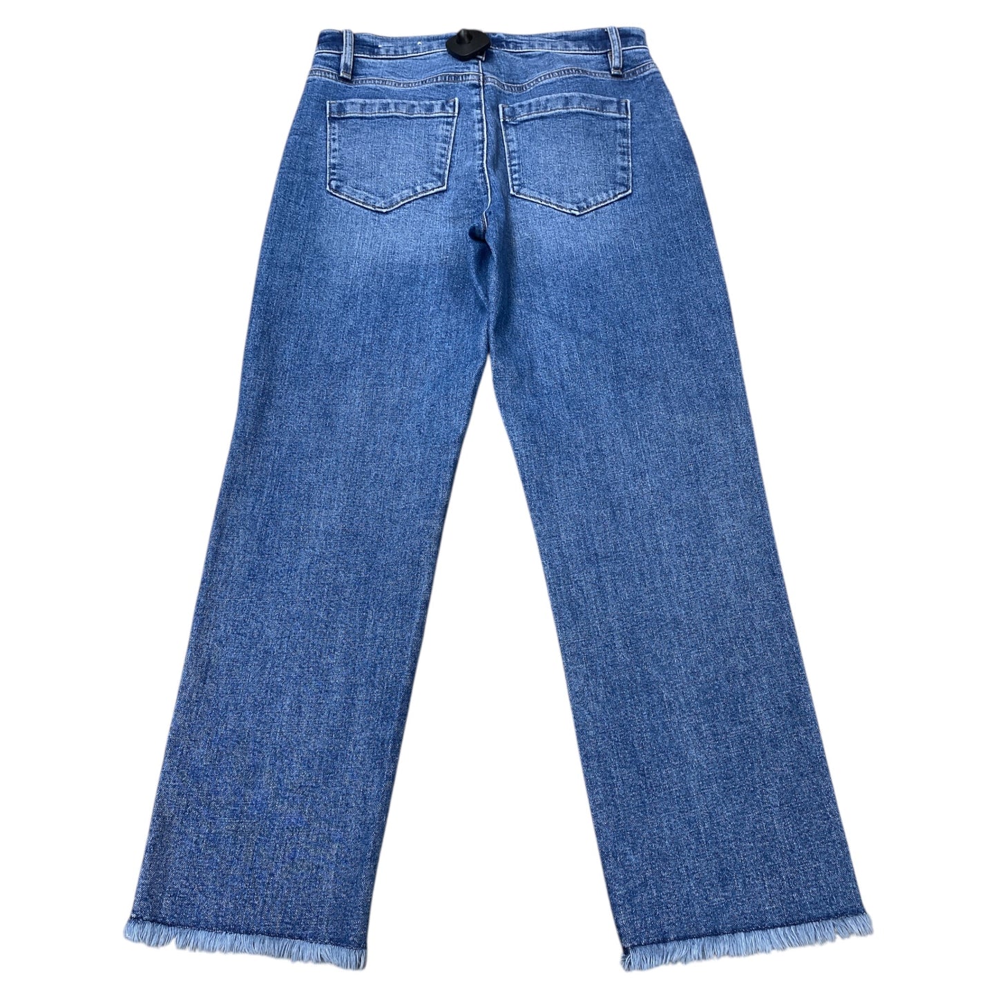 Jeans Cropped By Loft In Blue Denim, Size:0