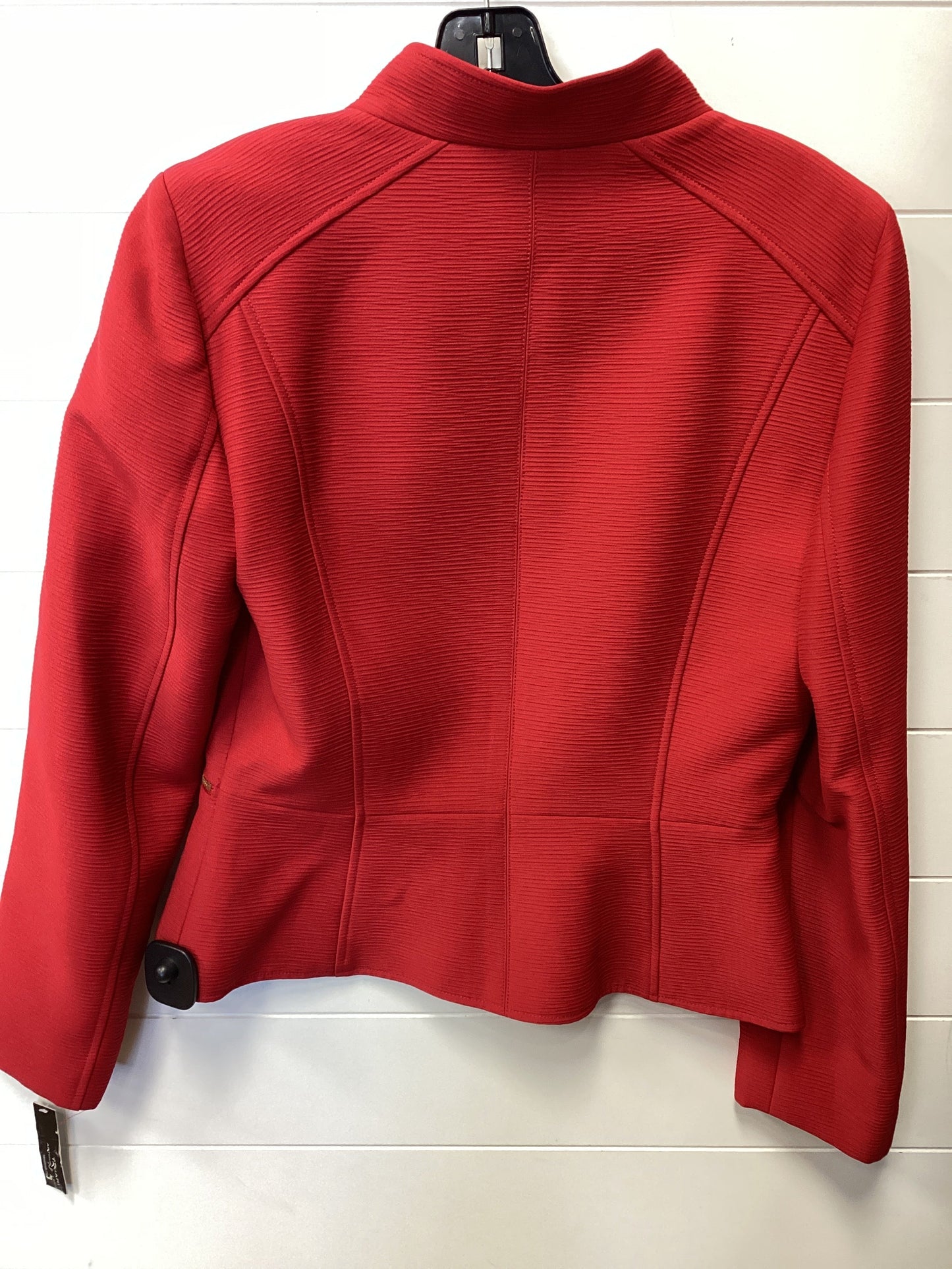 Blazer By Tahari By Arthur Levine In Red, Size:6