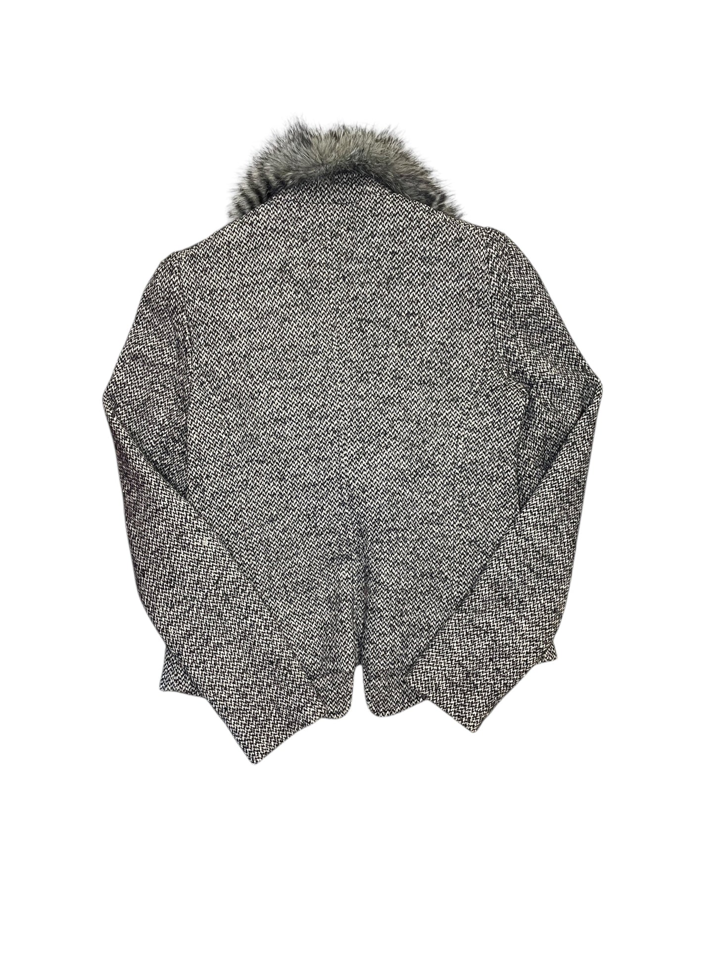 Coat Parka By Ann Taylor In Grey, Size:S