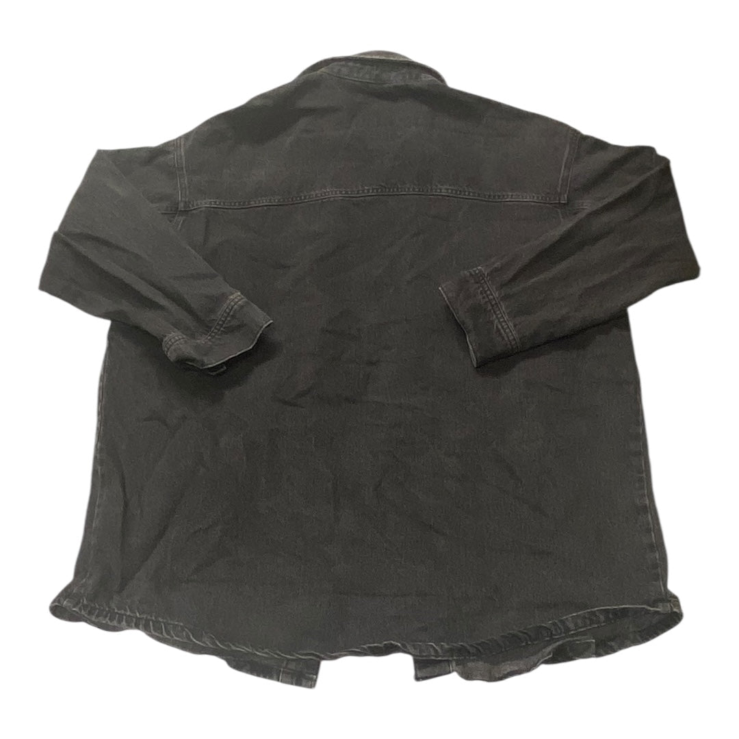 Jacket Shirt By Cmc In Black Denim, Size:Xs