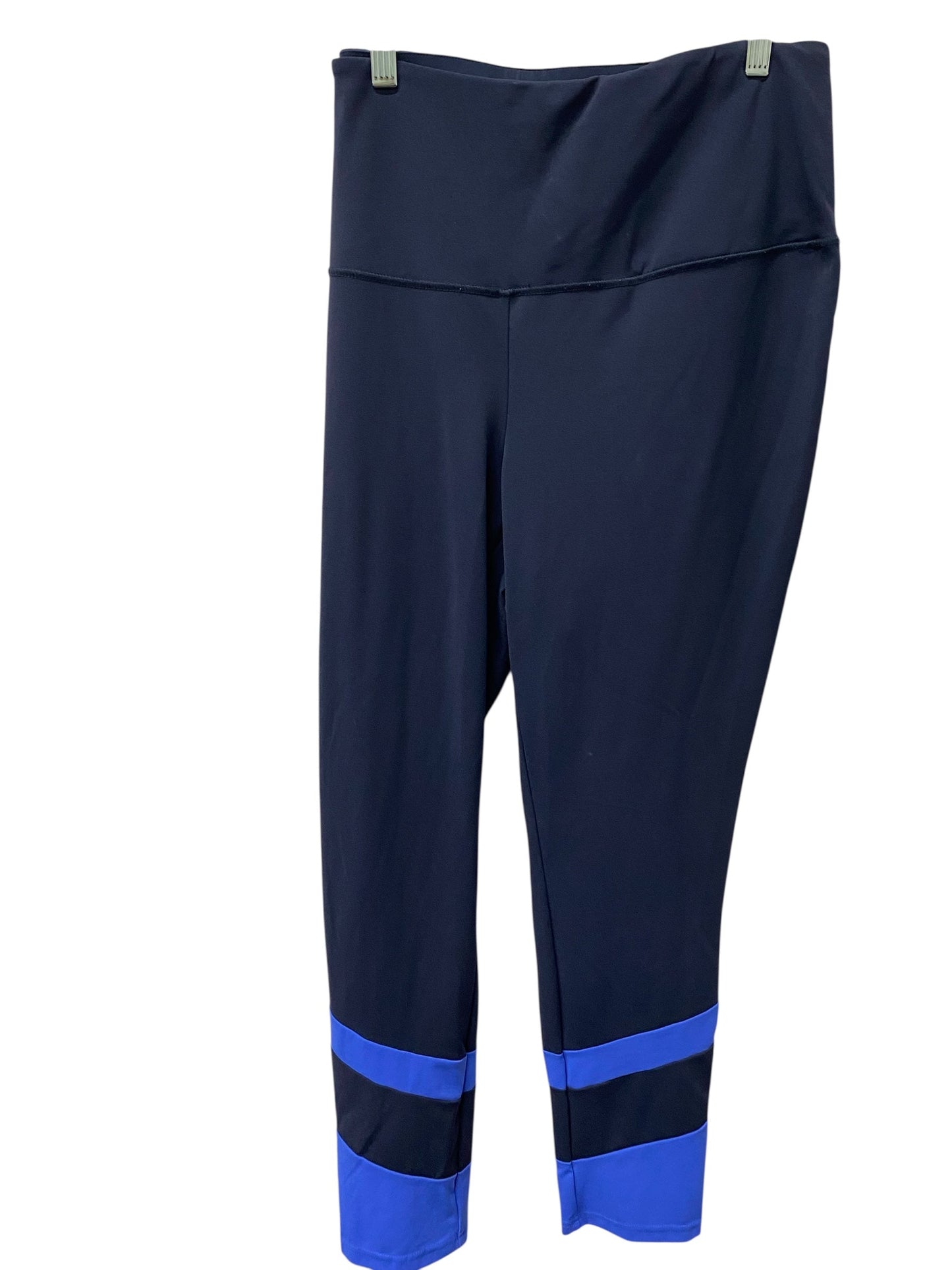 Athletic Leggings By Chicos In Blue, Size:Xl