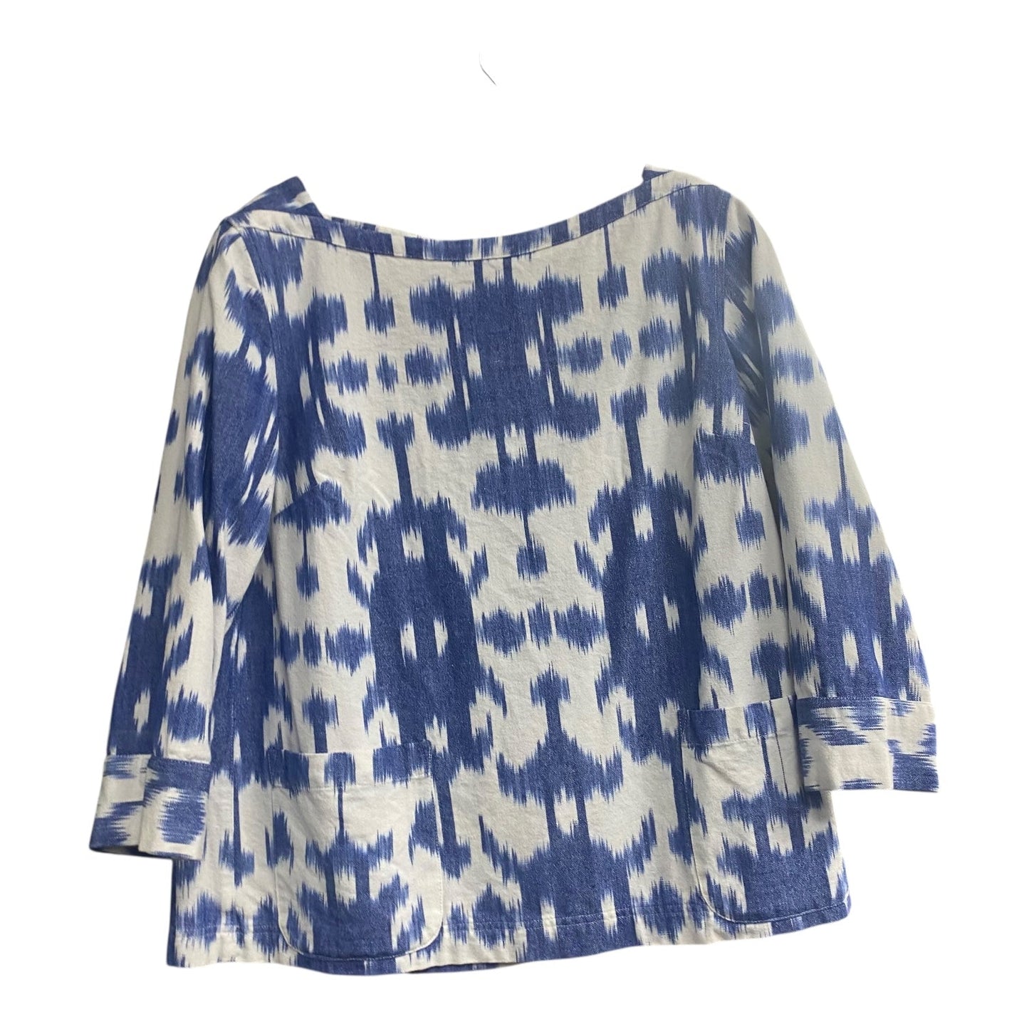 Top Ls By Vineyard Vines In Blue & White, Size:M