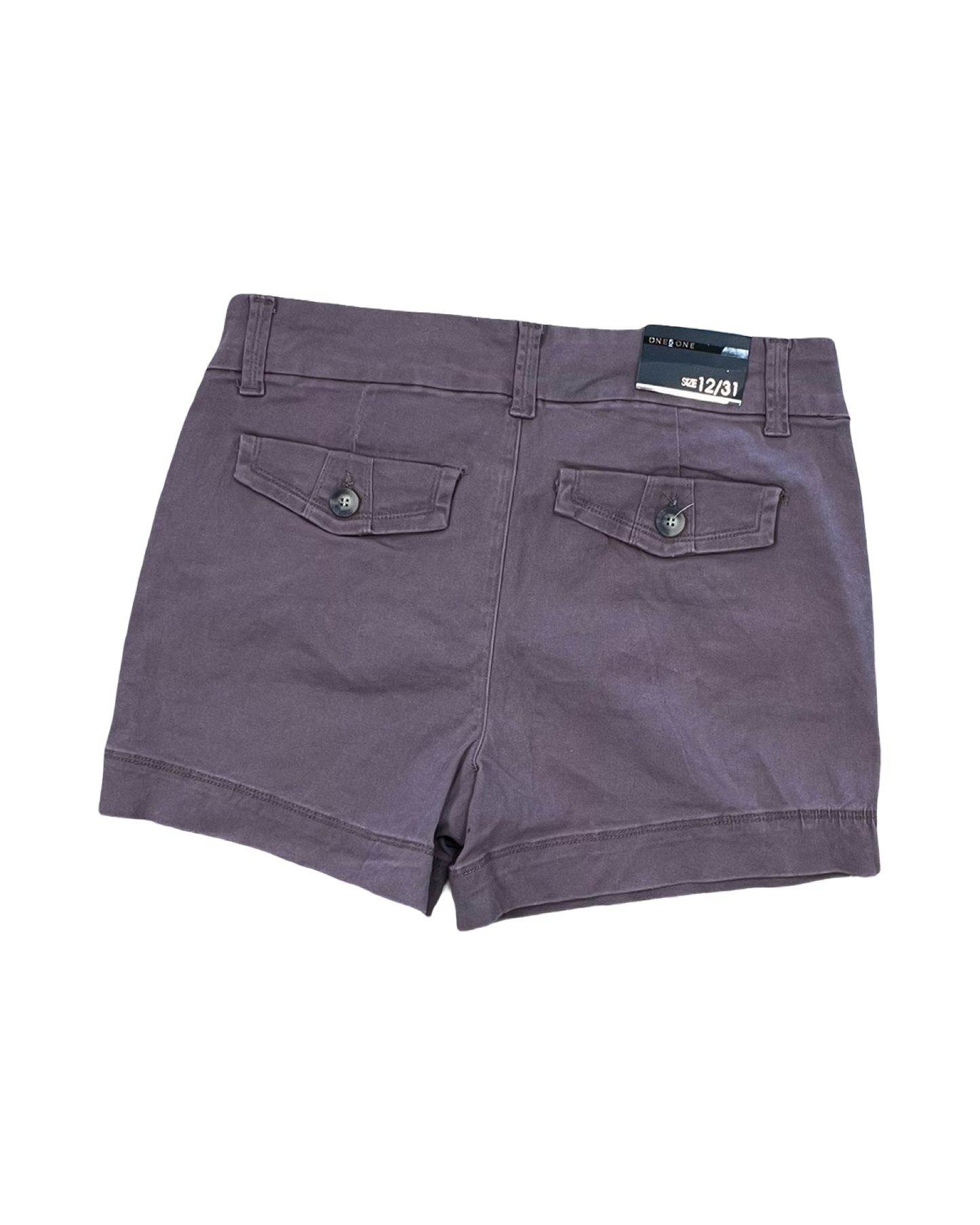 Shorts By One 5 One In Maroon, Size:12
