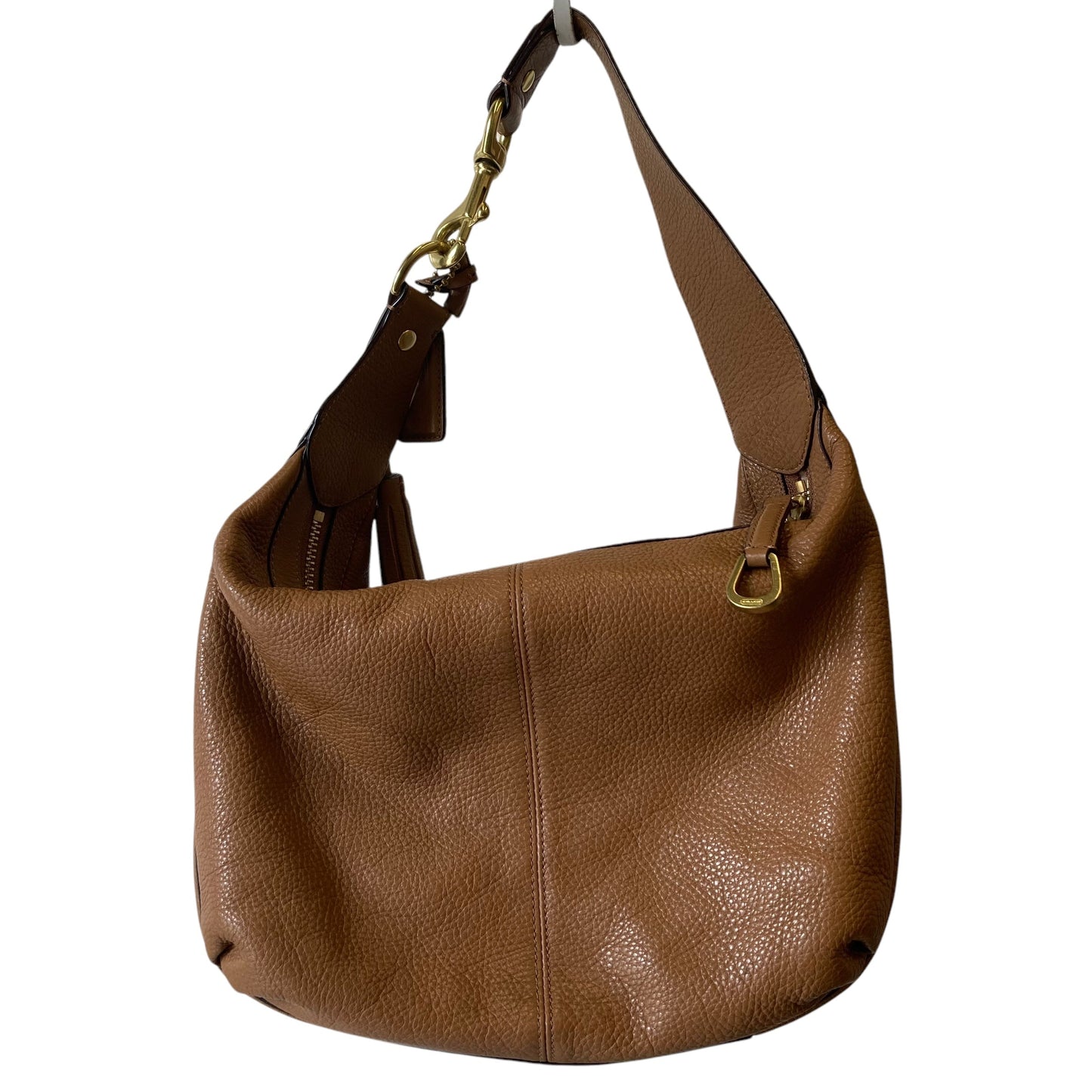 Handbag Designer By Coach In Brown, Size:Medium