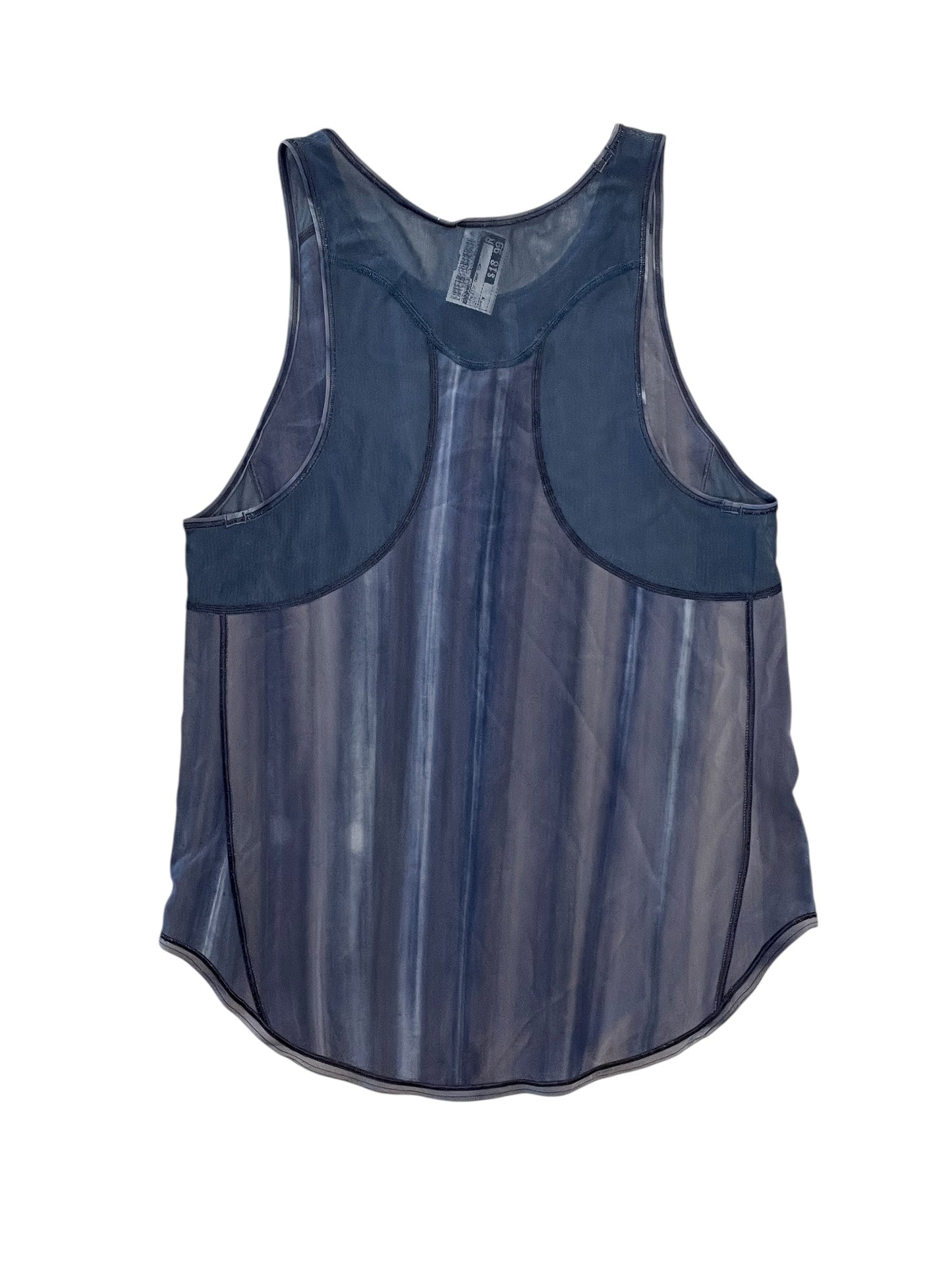 Athletic Tank Top By Lululemon In Blue, Size:M