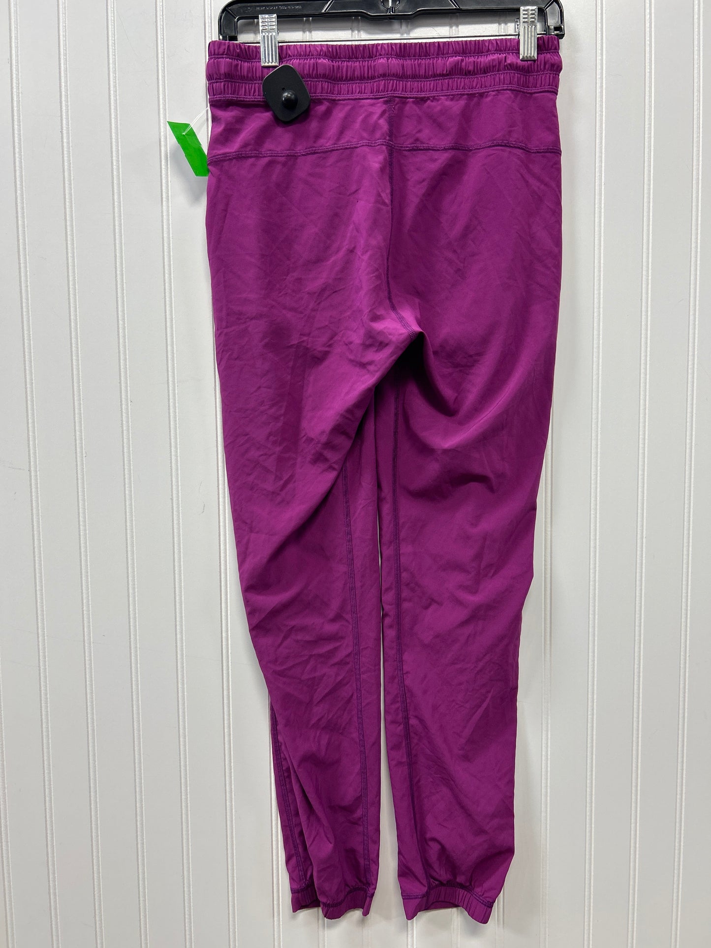 Athletic Pants By Lululemon In Purple, Size:4