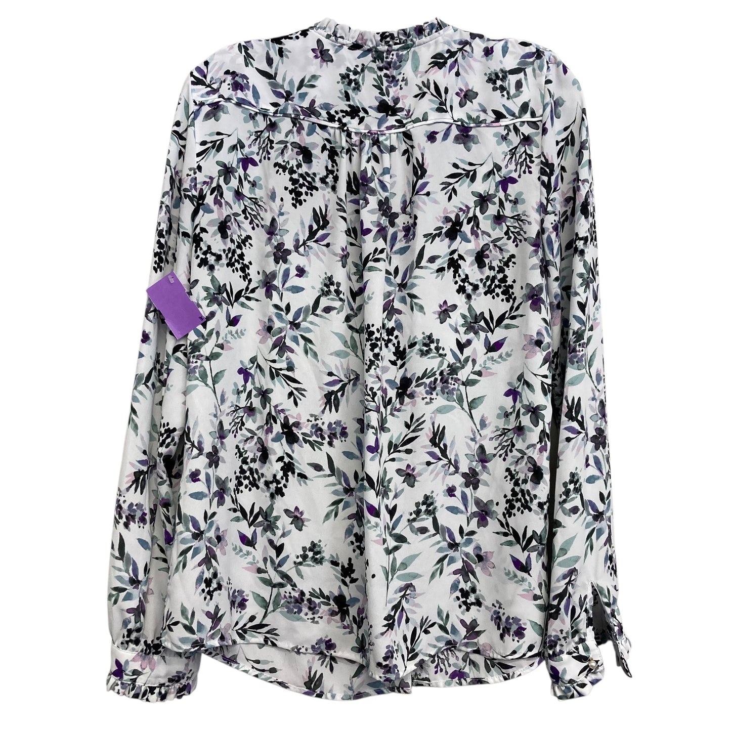 Top Ls Designer By Karl Lagerfeld In Floral Print, Size:M