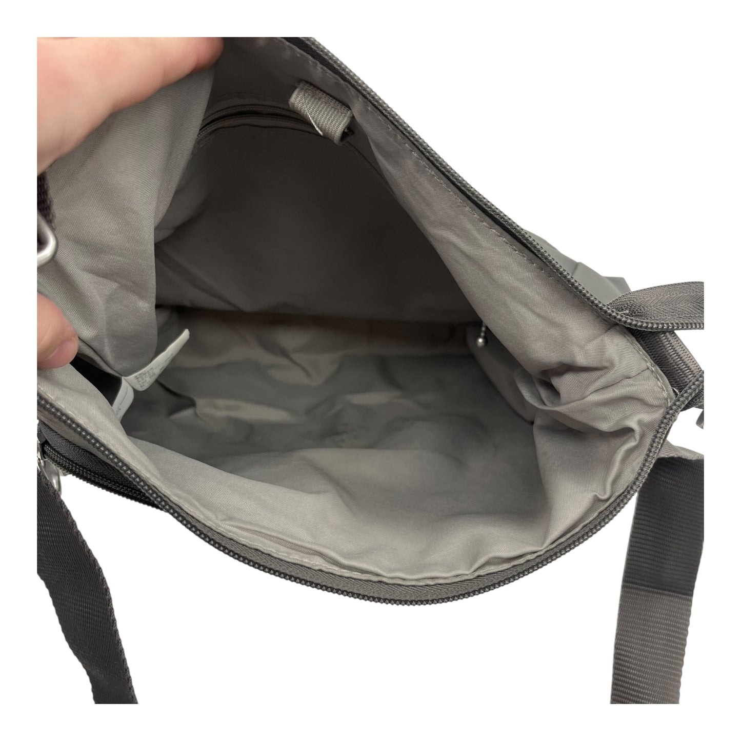 Crossbody By Baggallini In Grey, Size:Medium