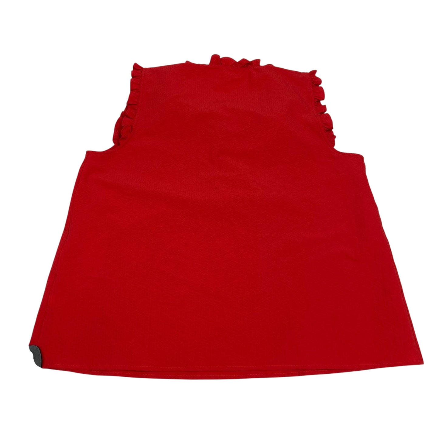 Top Sleeveless Designer By Vineyard Vines In Red, Size:L