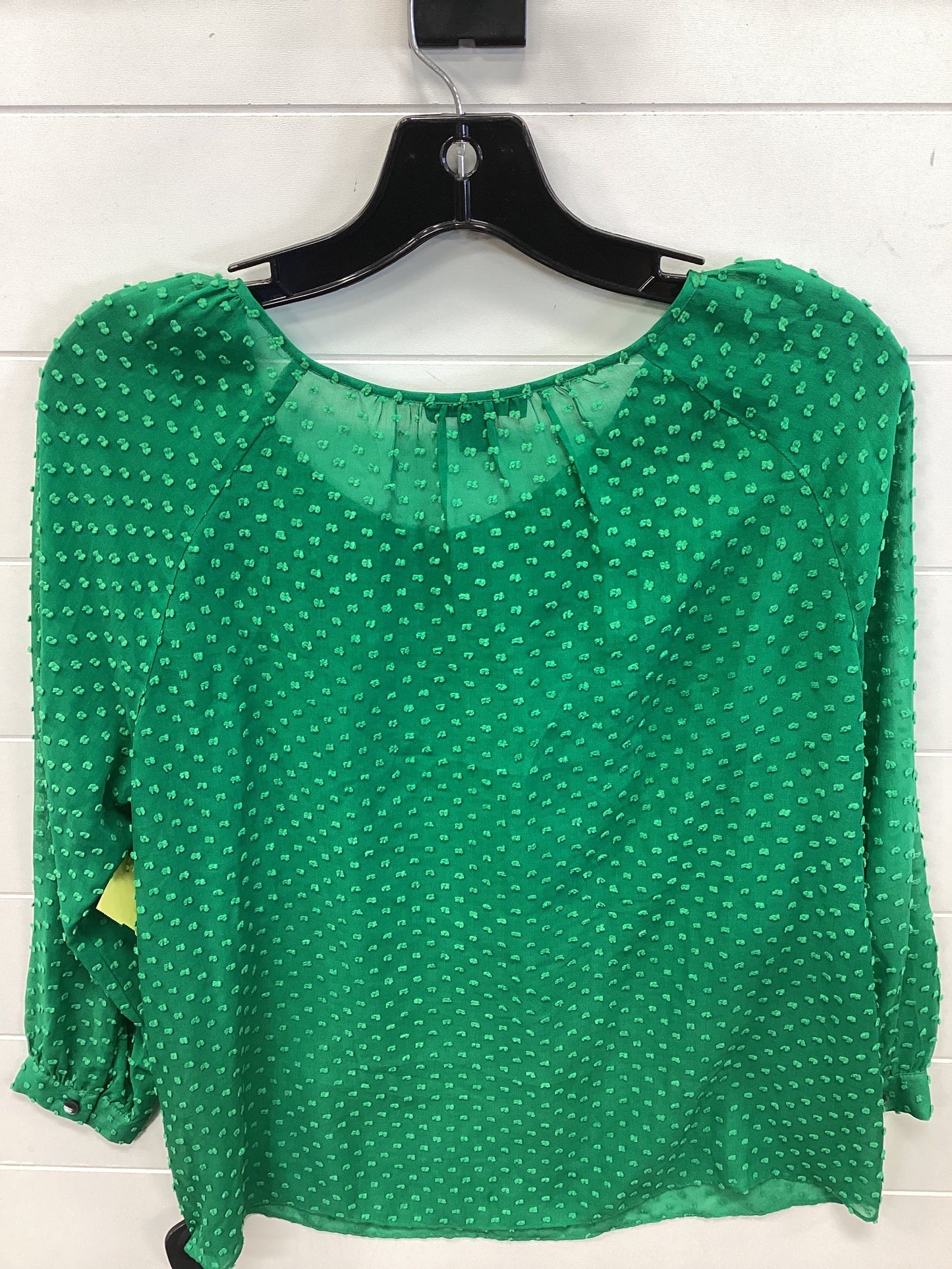 Top Ls By J. Crew In Green, Size:2