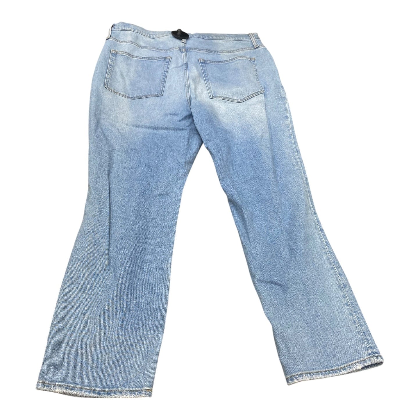 Jeans Straight By J. Crew In Blue Denim, Size:14