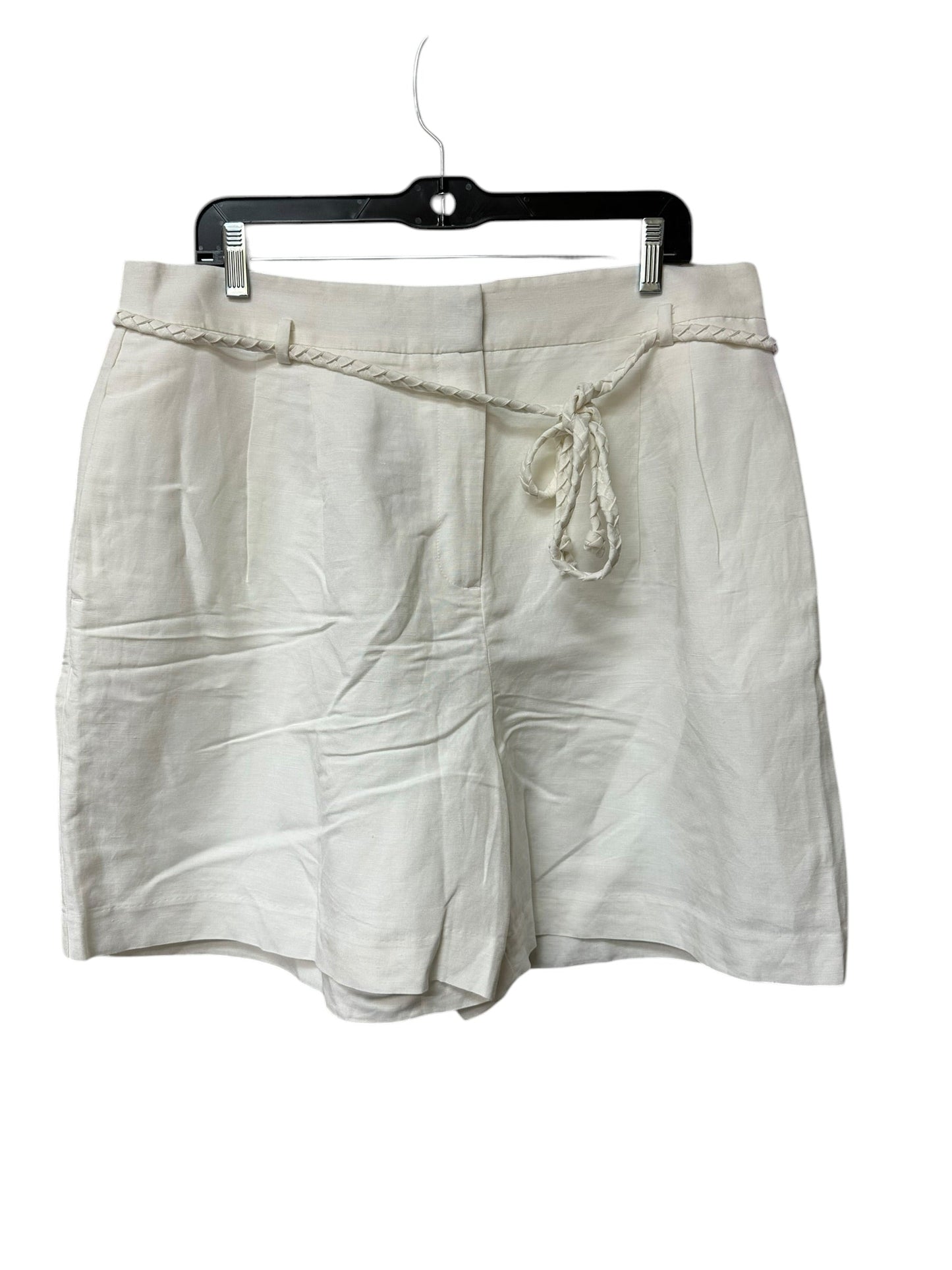 Shorts By Ann Taylor In White, Size:14