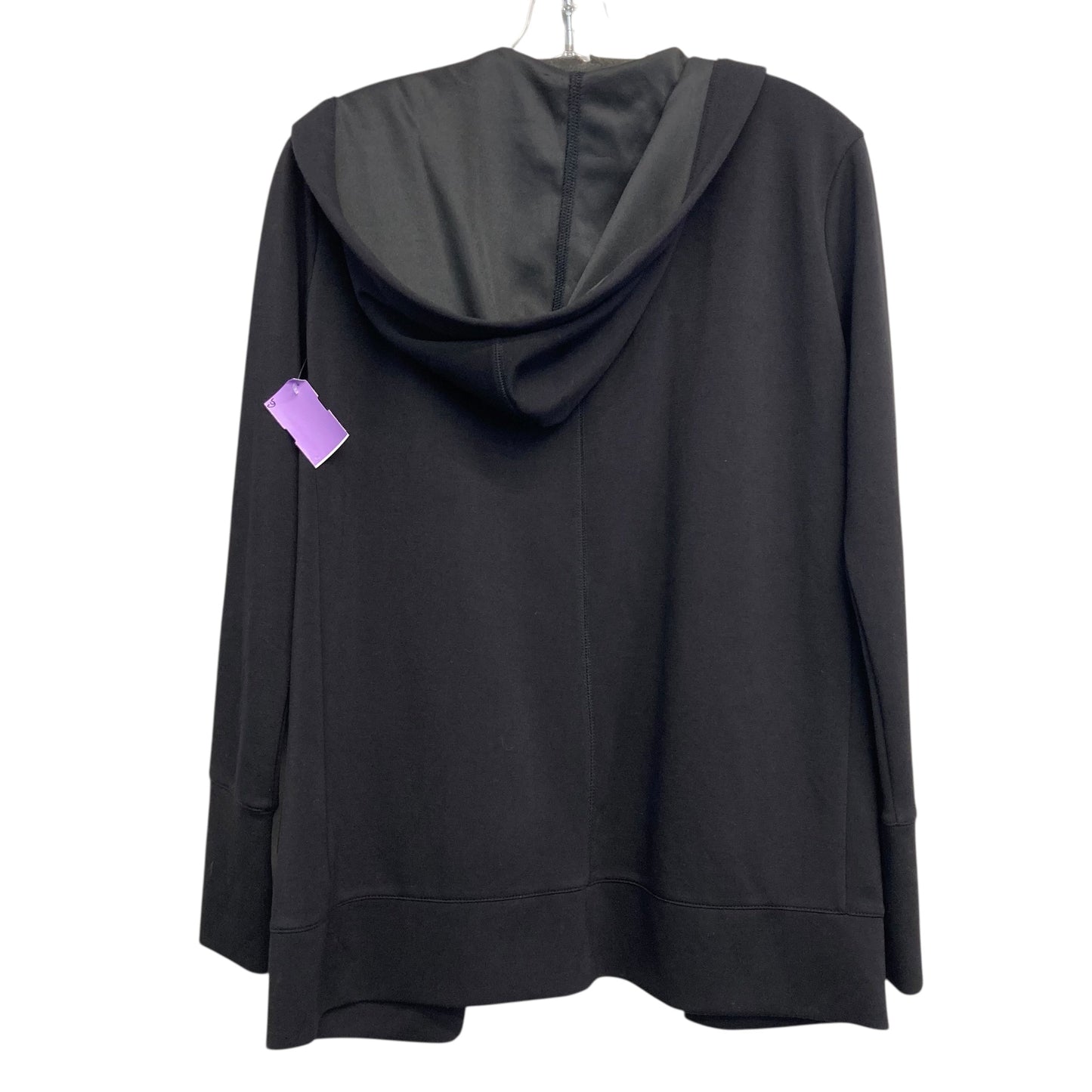 Athletic Jacket By Gaiam In Black, Size:Xs