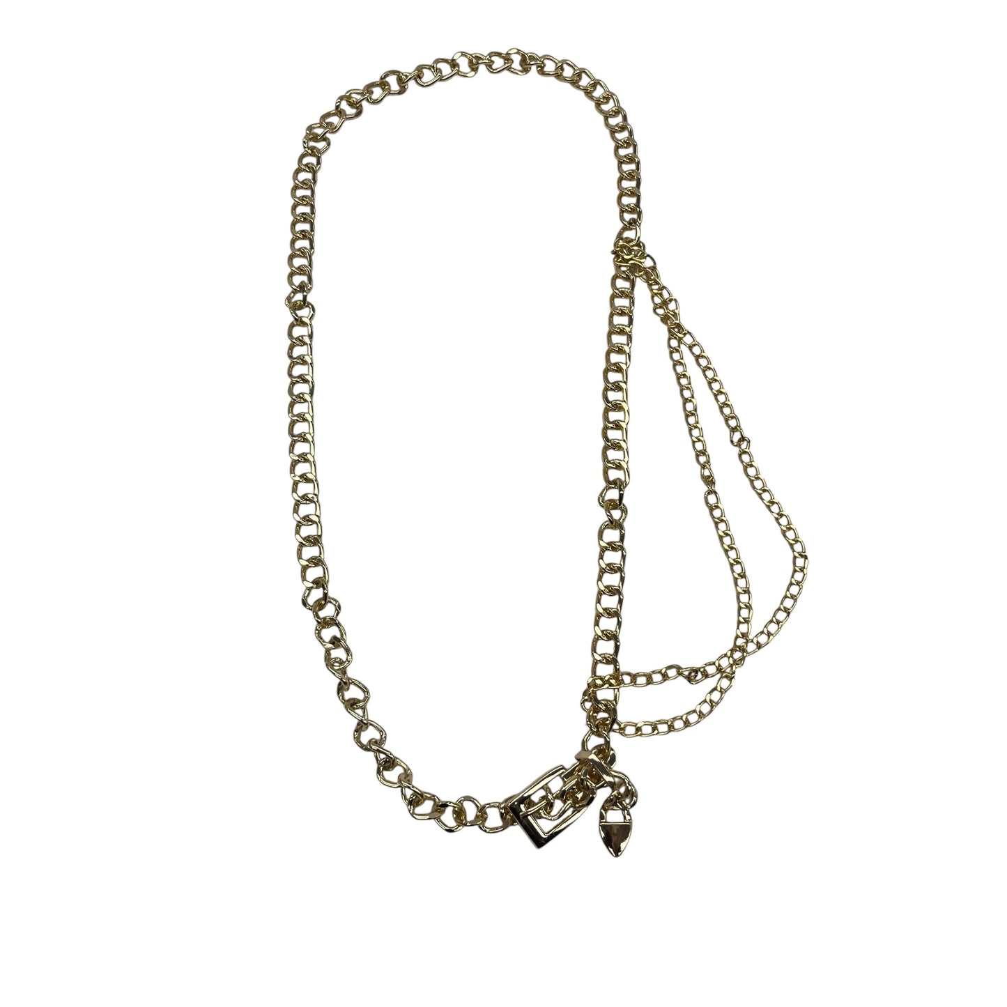 Belt By Clothes Mentor In Gold