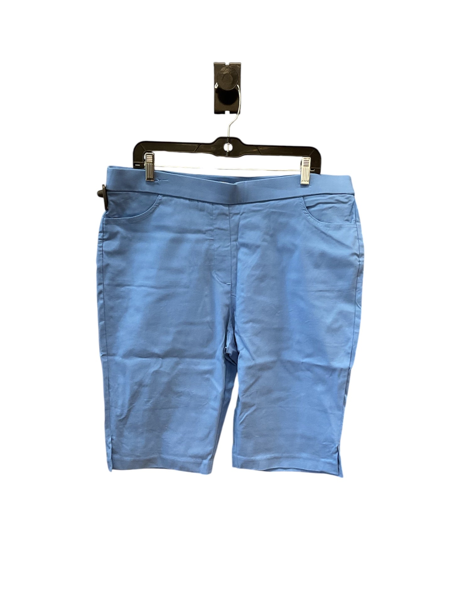 Shorts By Alfred Dunner In Blue, Size:14