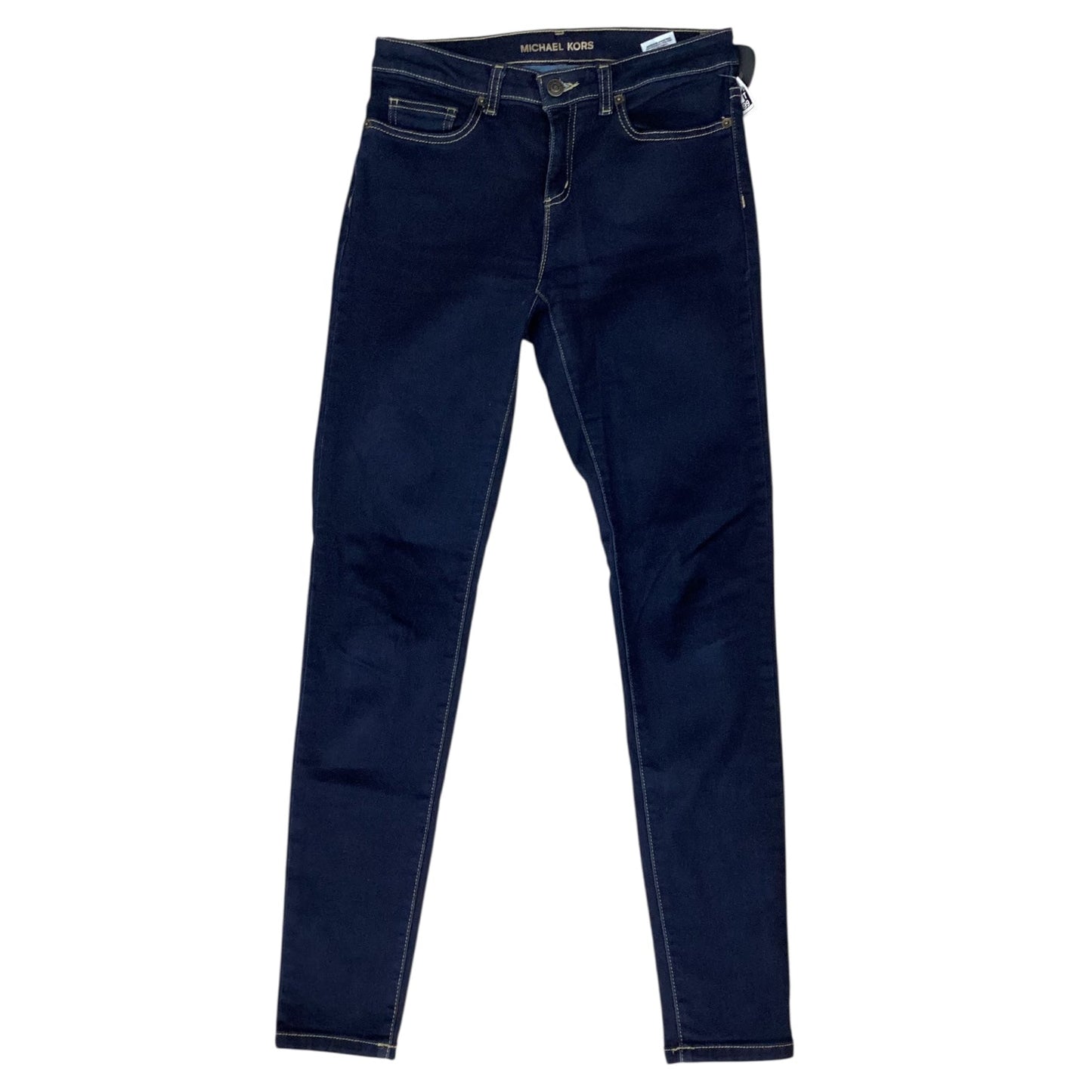 Jeans Designer By Michael Kors In Blue Denim, Size:4