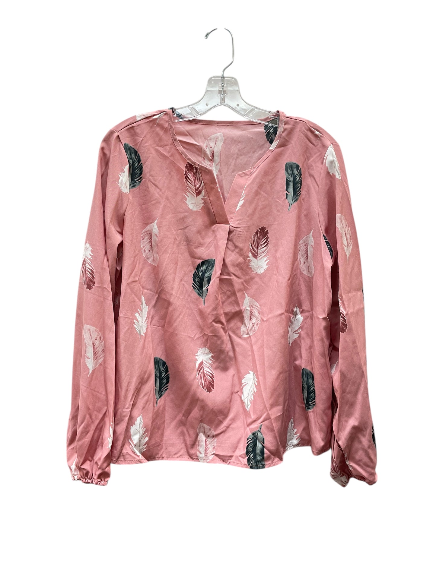 Top Ls By Clothes Mentor In Pink, Size:L
