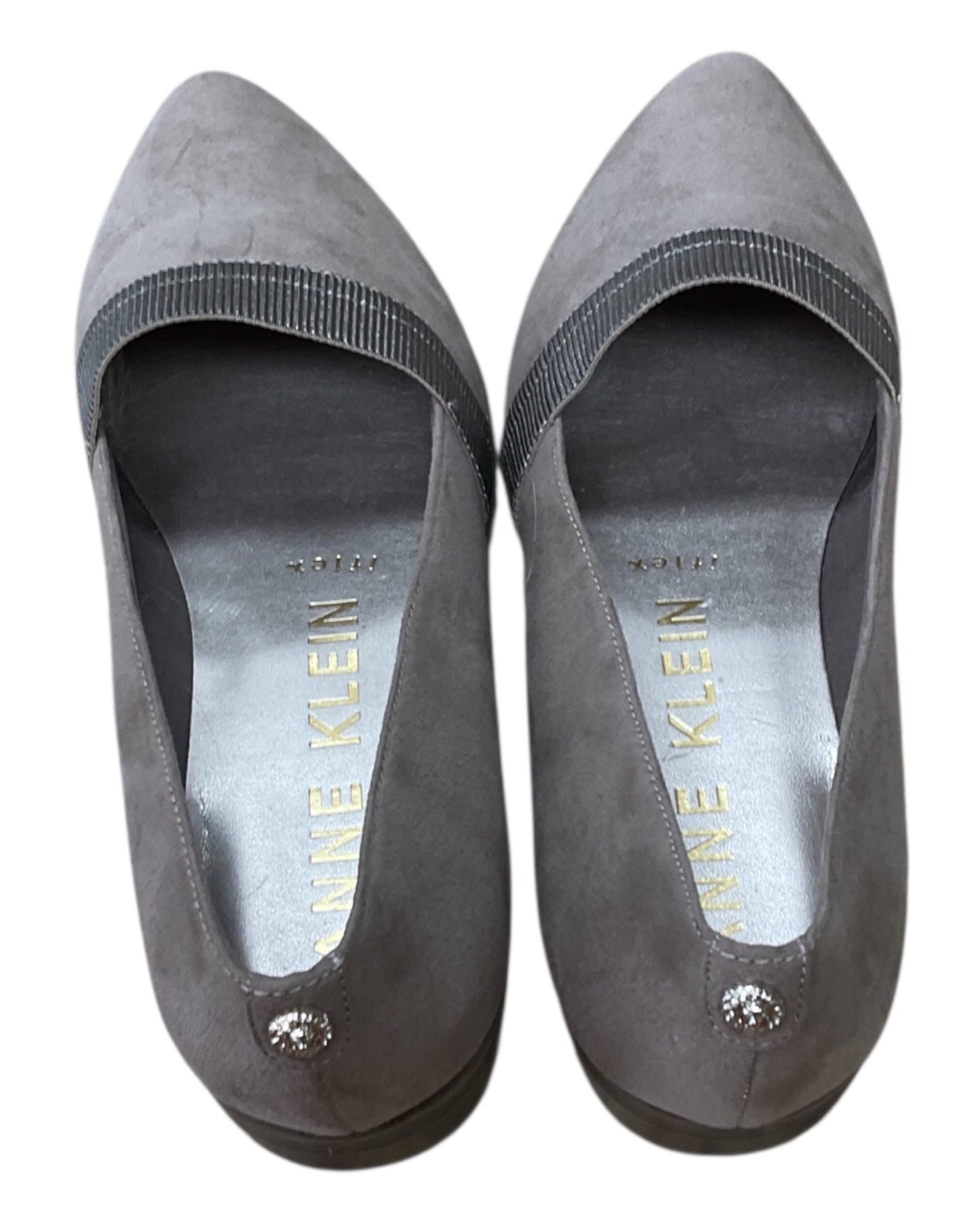 Shoes Flats By Anne Klein In Taupe, Size:8
