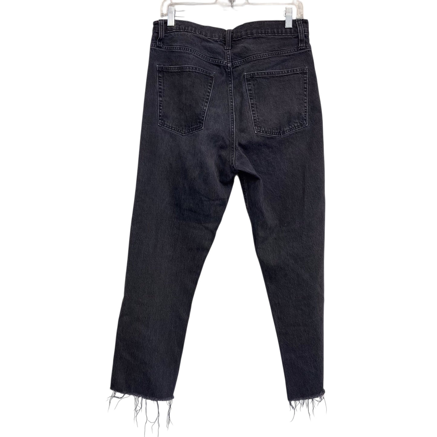 Jeans Straight By Gap In Black, Size:12