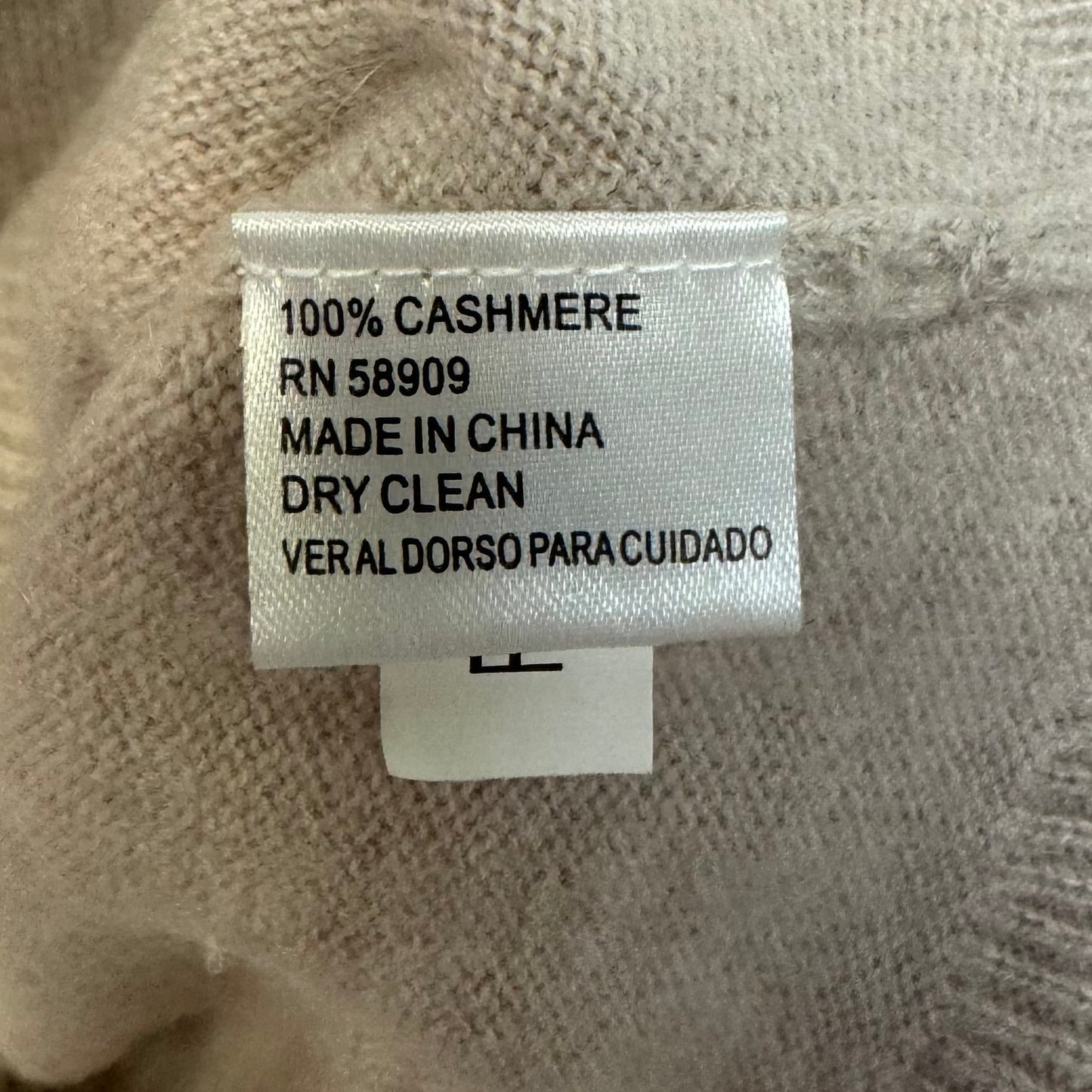 Sweater Cashmere By Alex Marie In Taupe, Size: S