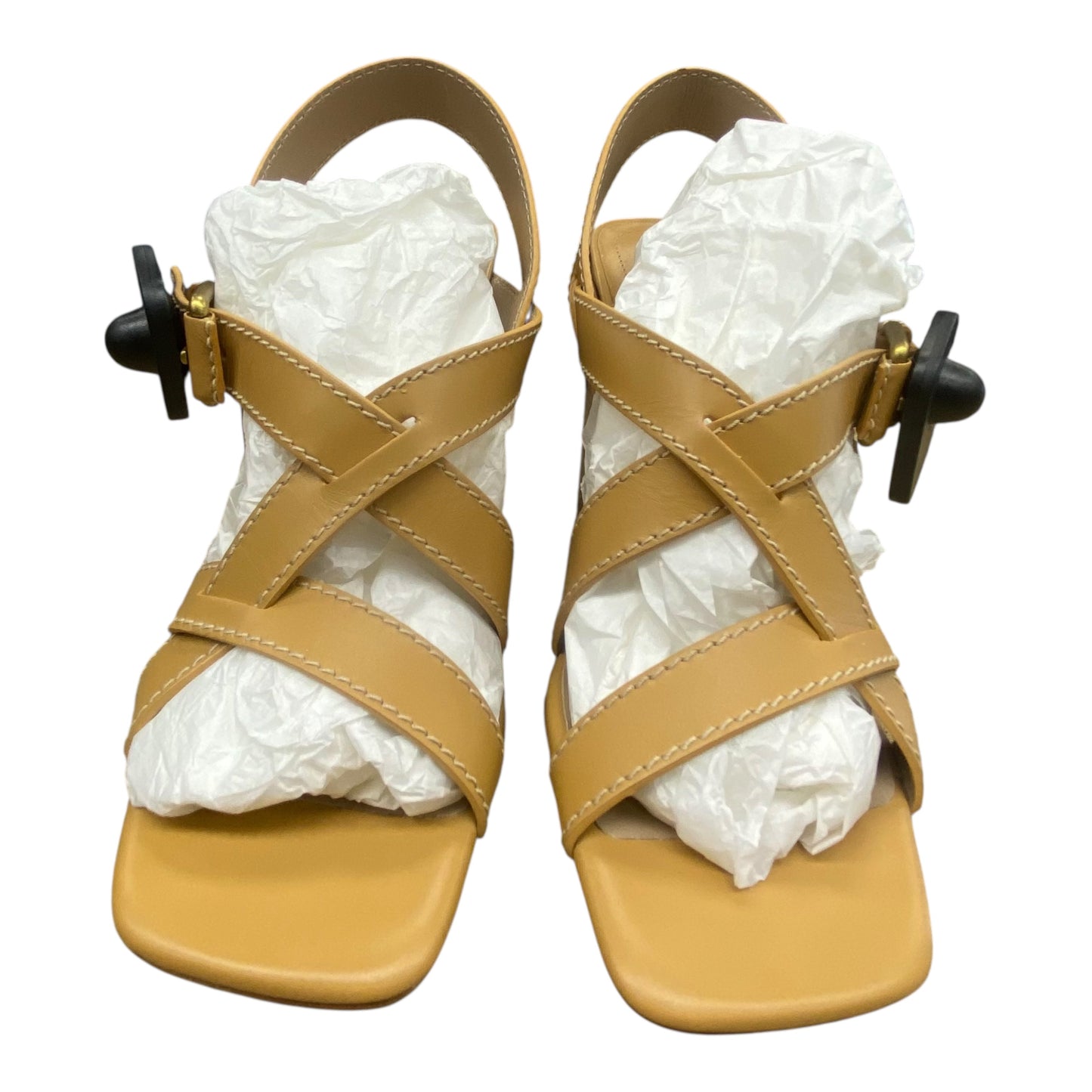 Sandals Designer By Michael Kors In Tan, Size:8.5