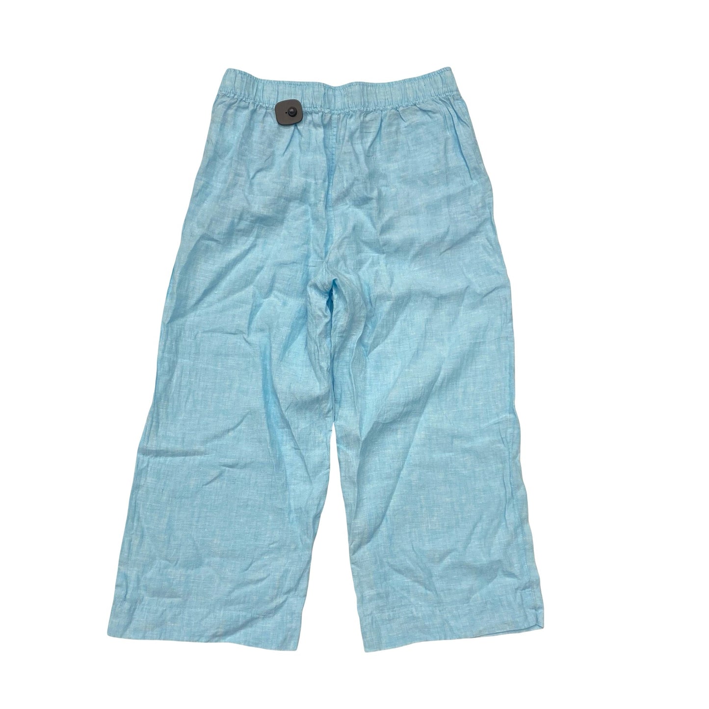Pants Linen By Tahari In Blue, Size:Xl