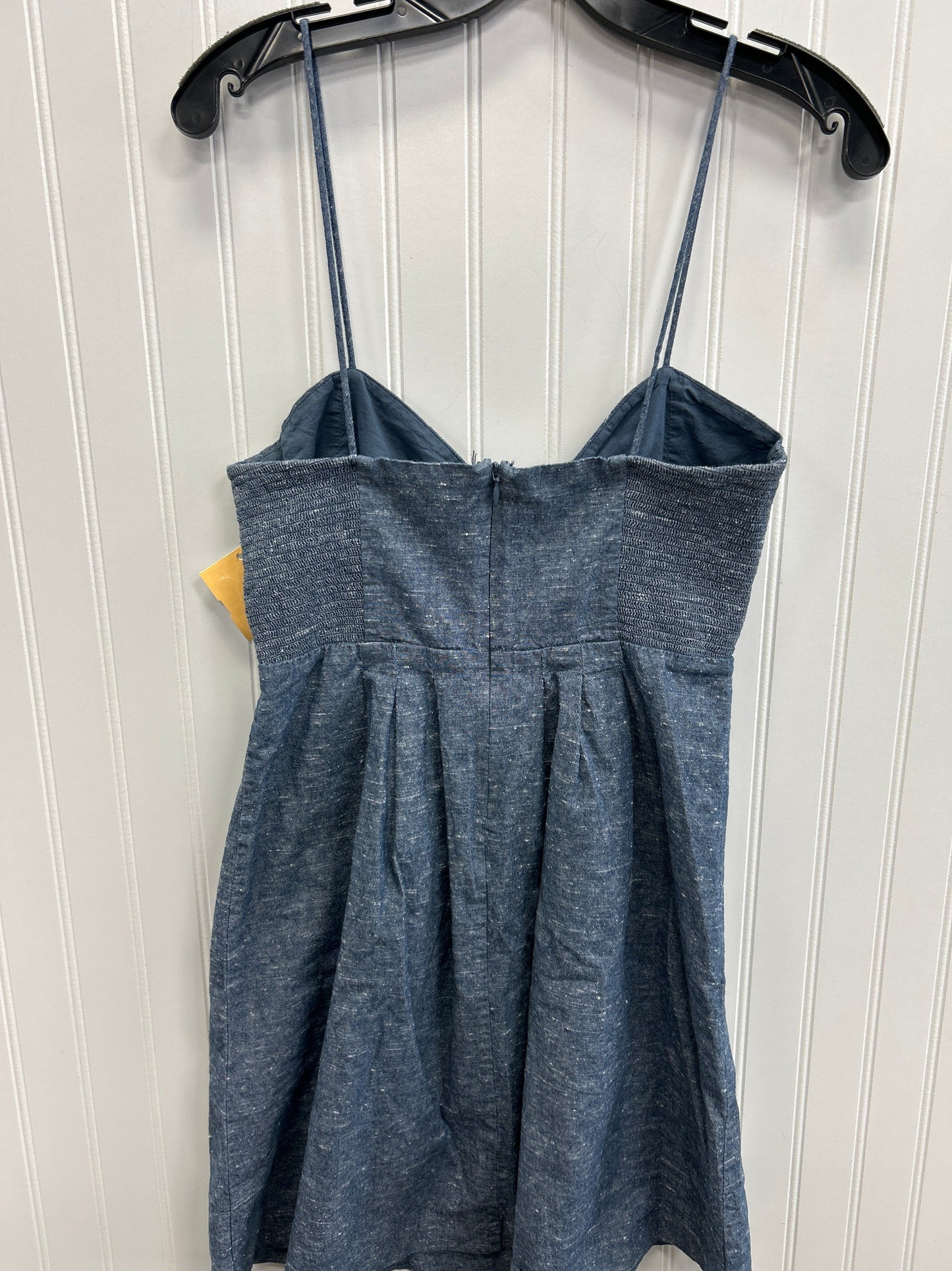 Dress Casual Short By Madewell In Blue Denim, Size:4