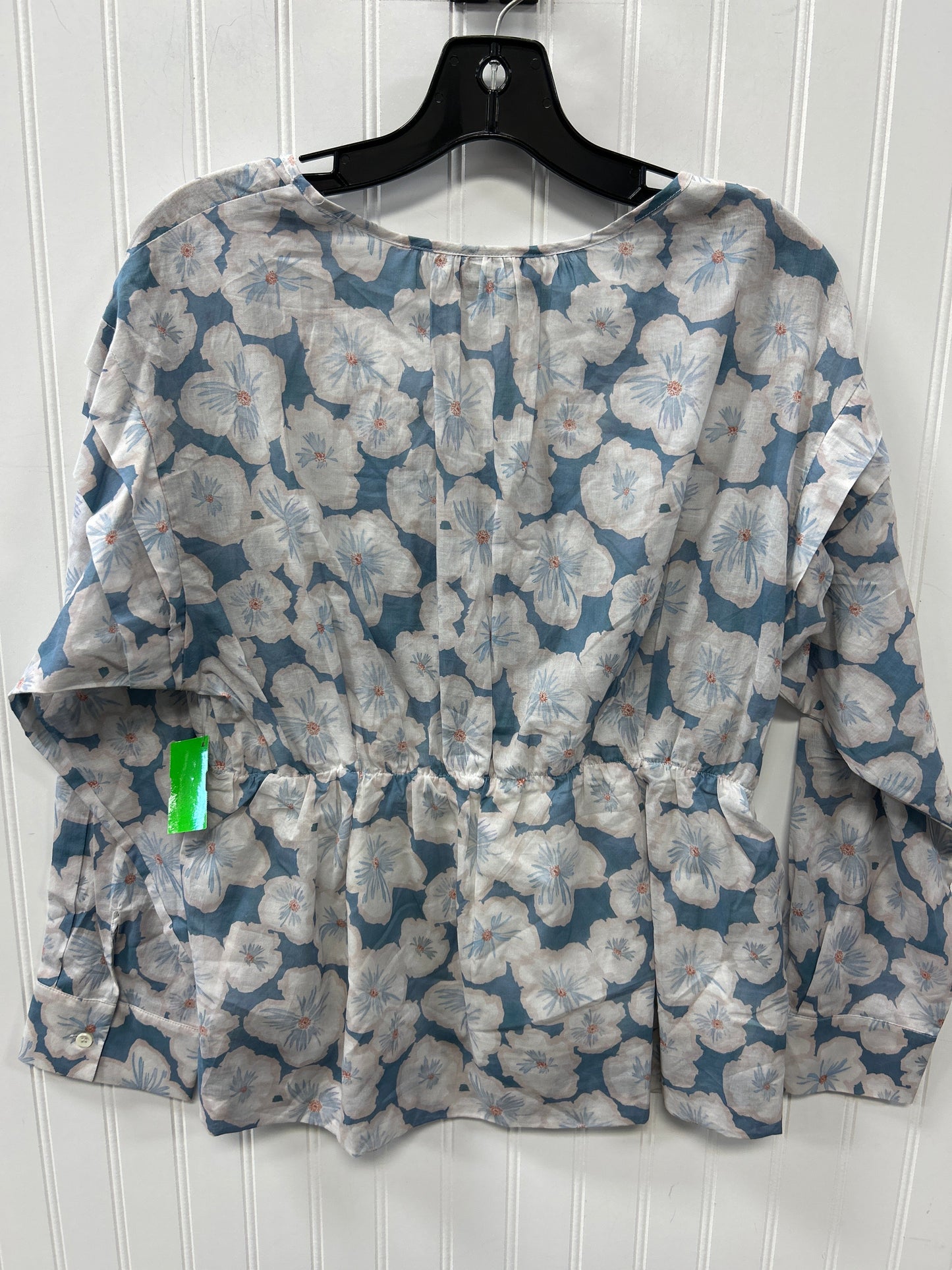 Top Ls By Cmc In Floral Print, Size:M
