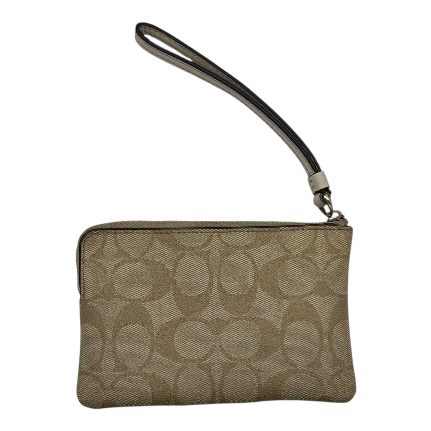 Wristlet Designer By Coach In Tan, Size:Medium