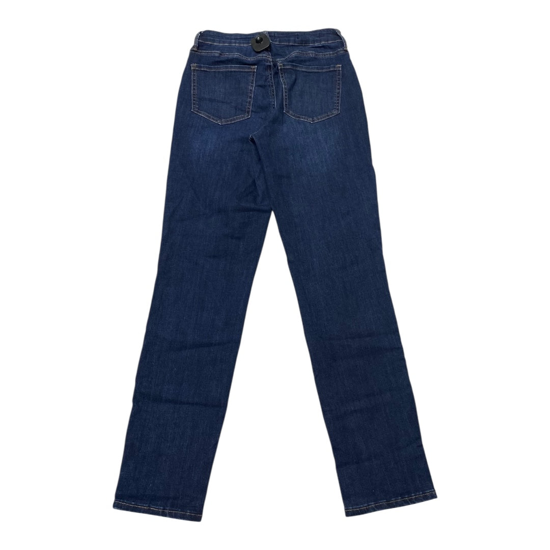Jeans Straight By Not Your Daughters Jeans In Blue Denim, Size:0