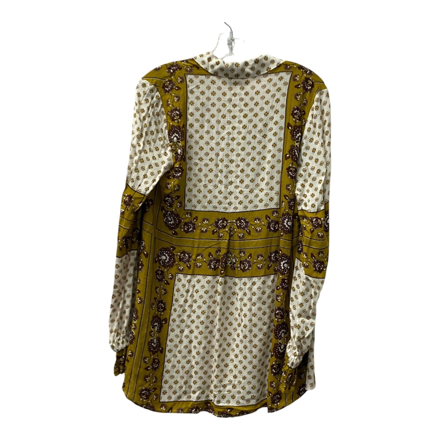 Tunic Ls By Free People In Yellow, Size:Xs