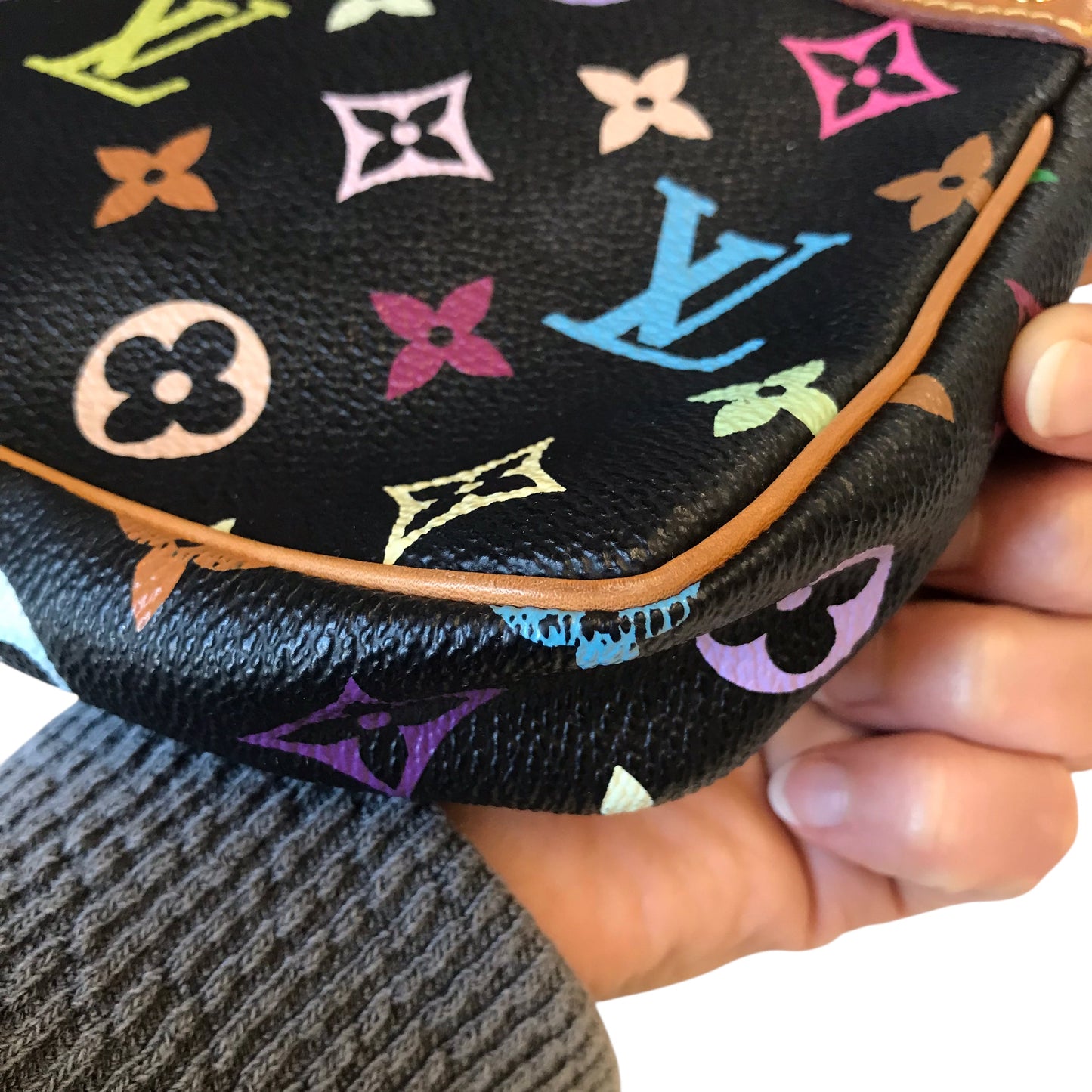 Handbag Luxury Designer By Louis Vuitton In Multi, Size:Small