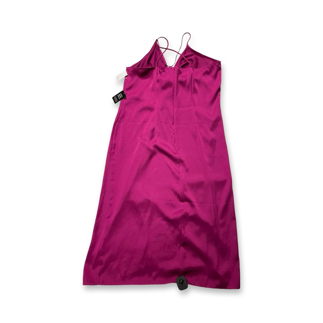 Dress Casual Maxi By Express In Purple, Size:Xl