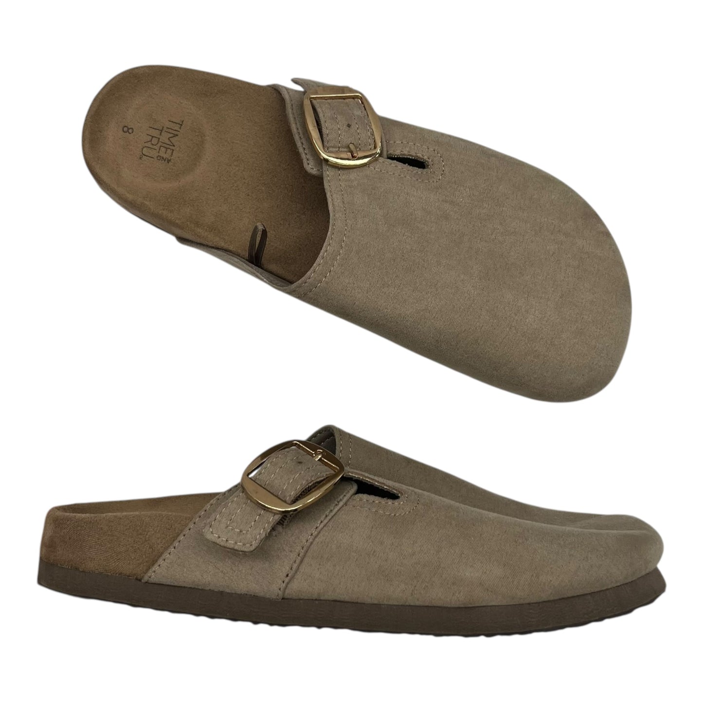 Shoes Flats By Time And Tru In Tan, Size:8