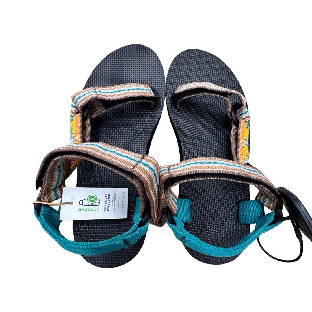 Sandals Flats By Teva In Multi, Size:7