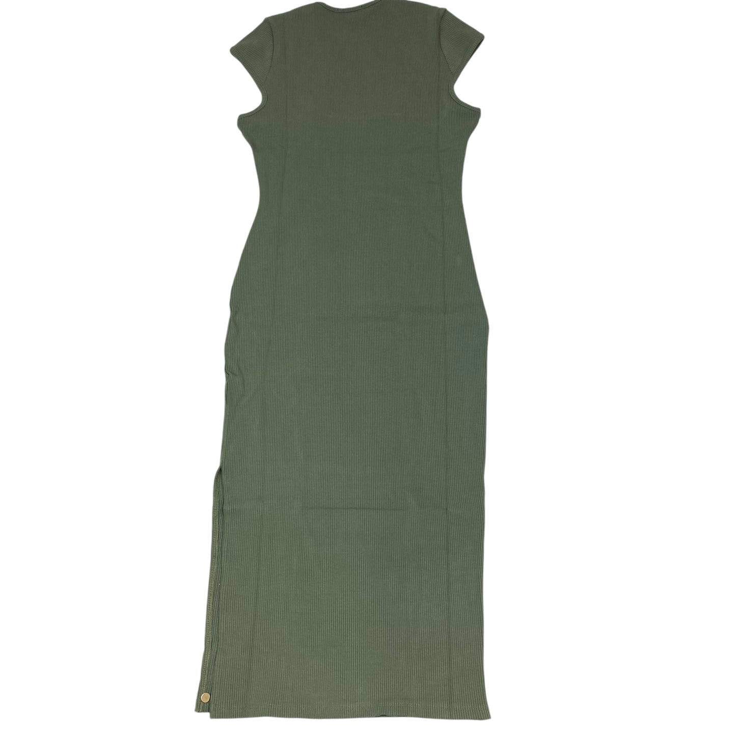 Dress Casual Midi By Fashion Nova In Green, Size:1X