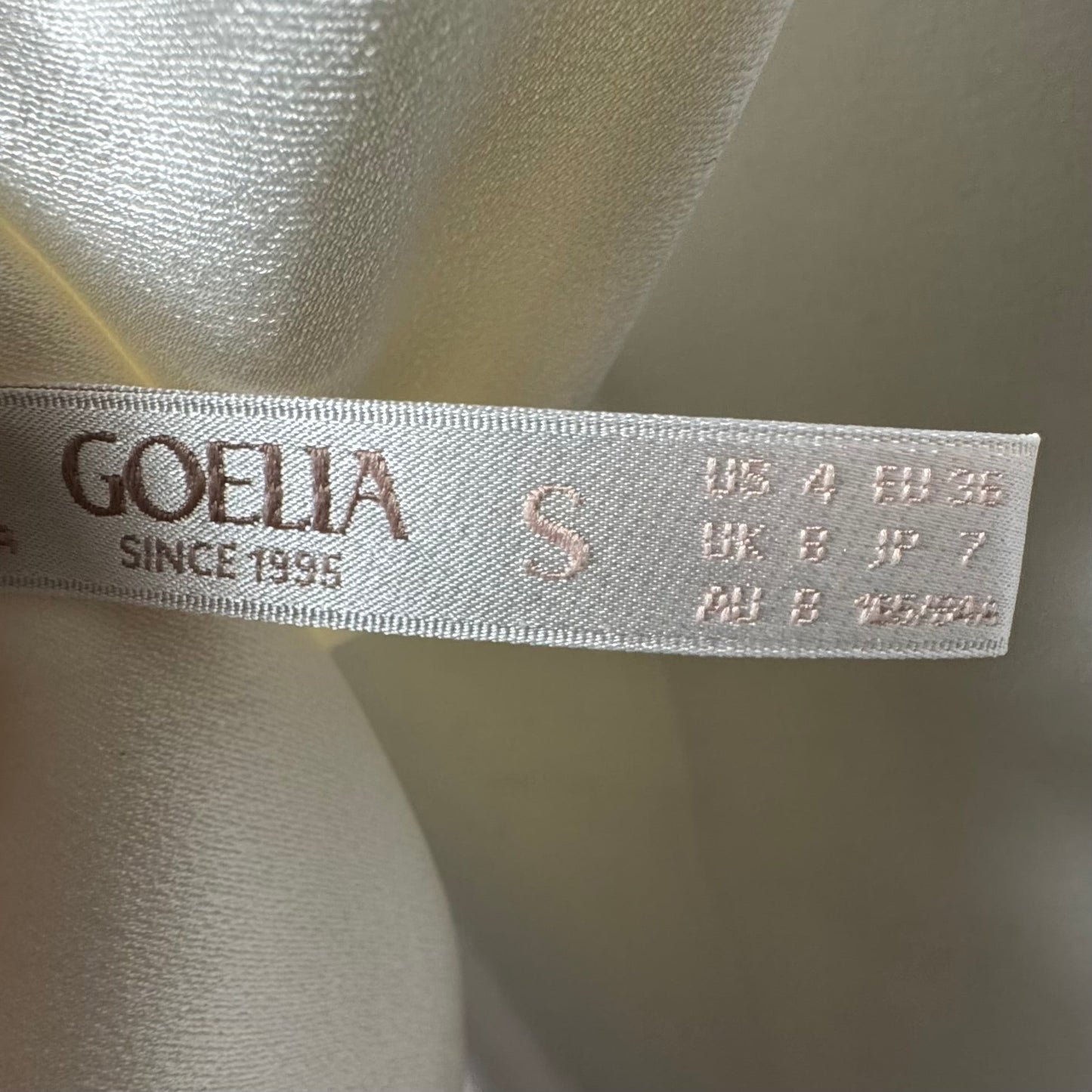 Vest Other By Goelia In White, Size: S
