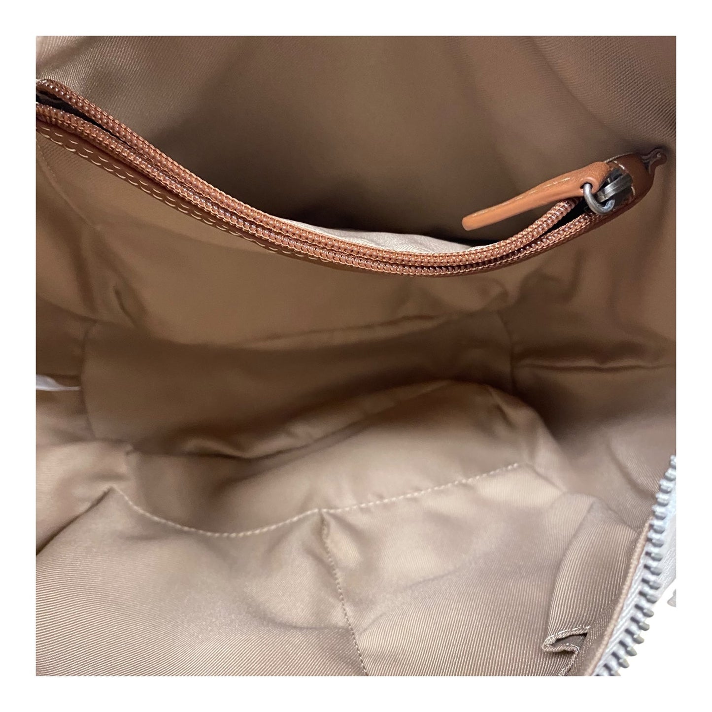 Handbag Leather By The Sak In Cream, Size:Medium